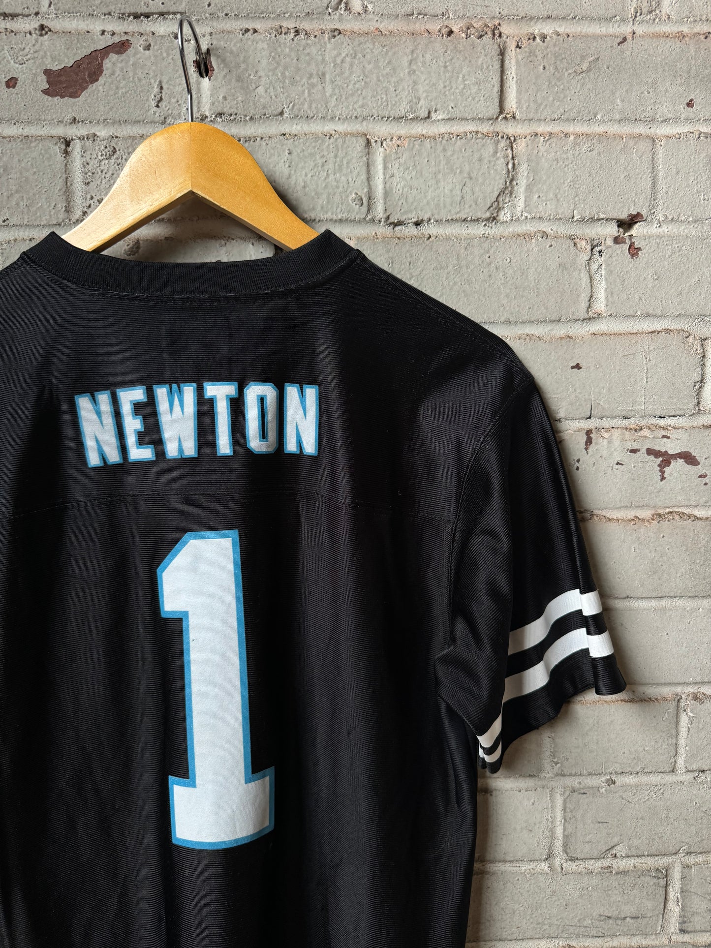 2010’s Carolina Panthers Cam Newton Black NFL Jersey (Youth XL)
