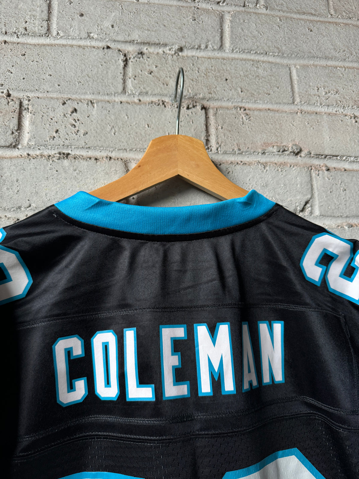 2010’s Carolina Panthers Kurt Coleman Black NFL Pro Line Jersey (Medium)