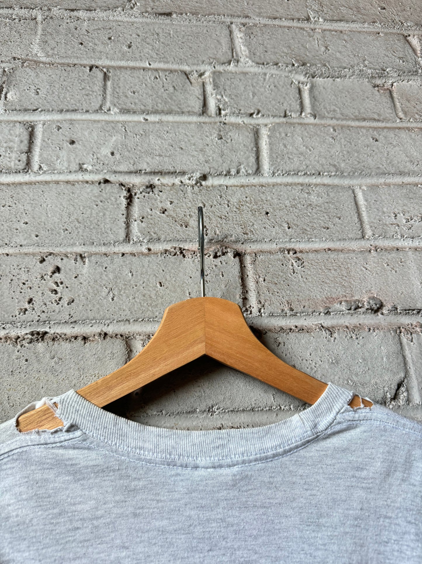 1998 Carolina Panthers Vintage Heather Grey Riddell Chrome Helmet NFL Tee (Medium)