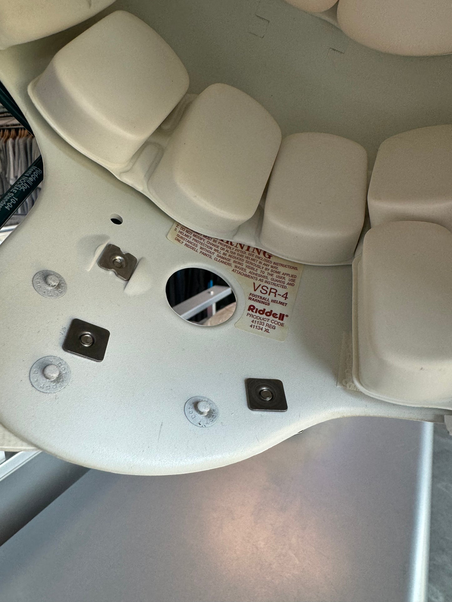 90’s Miami Dolphins Vintage White Riddell VSR-4 Full Size NFL Helmet - Autographed