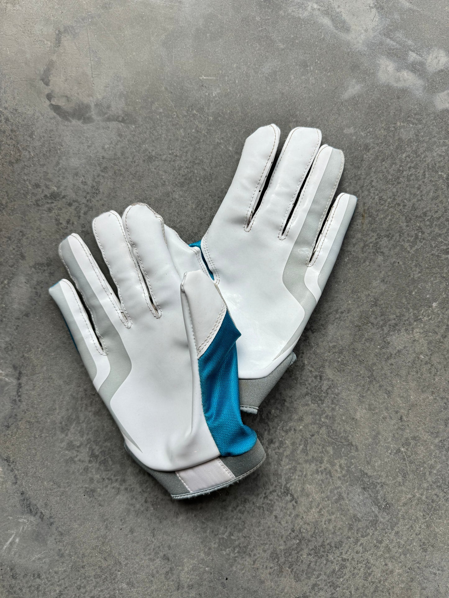 00’s Carolina Panthers Dwayne Jarrett Vintage Nike Game Worn NFL Football Gloves - Autographed