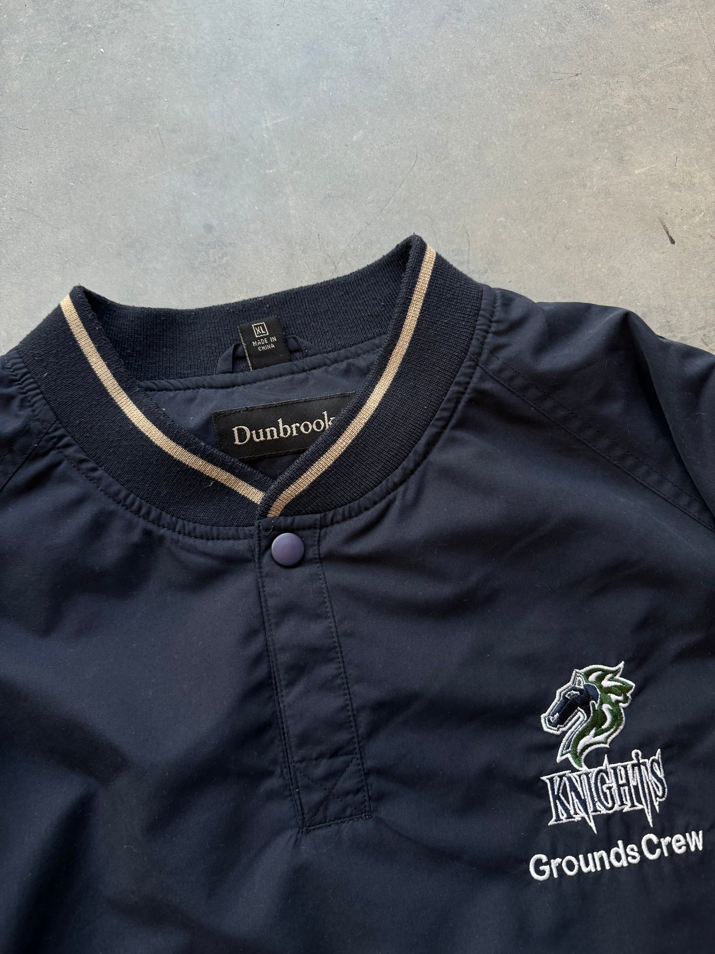 00’s Charlotte Knights Grounds Crew Vintage Team Issued Pullover Jacket (XL)