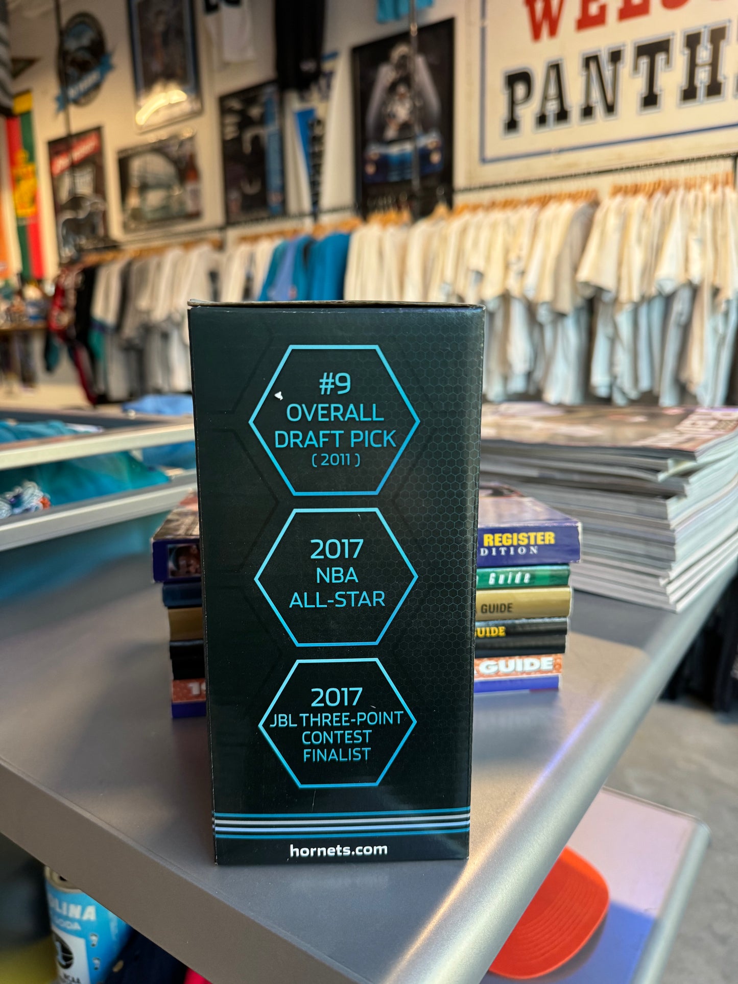 2017/2018 Charlotte Hornets Kemba Walker NBA Bobblehead - Brand New In Box