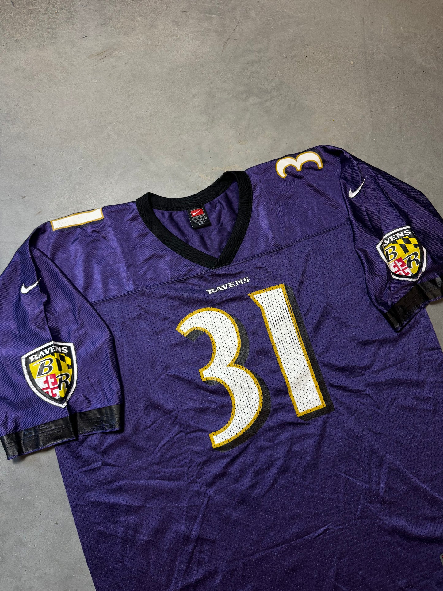 00’s Baltimore Ravens Jamaal Lewis Vintage Nike NFL Jersey (XXL)
