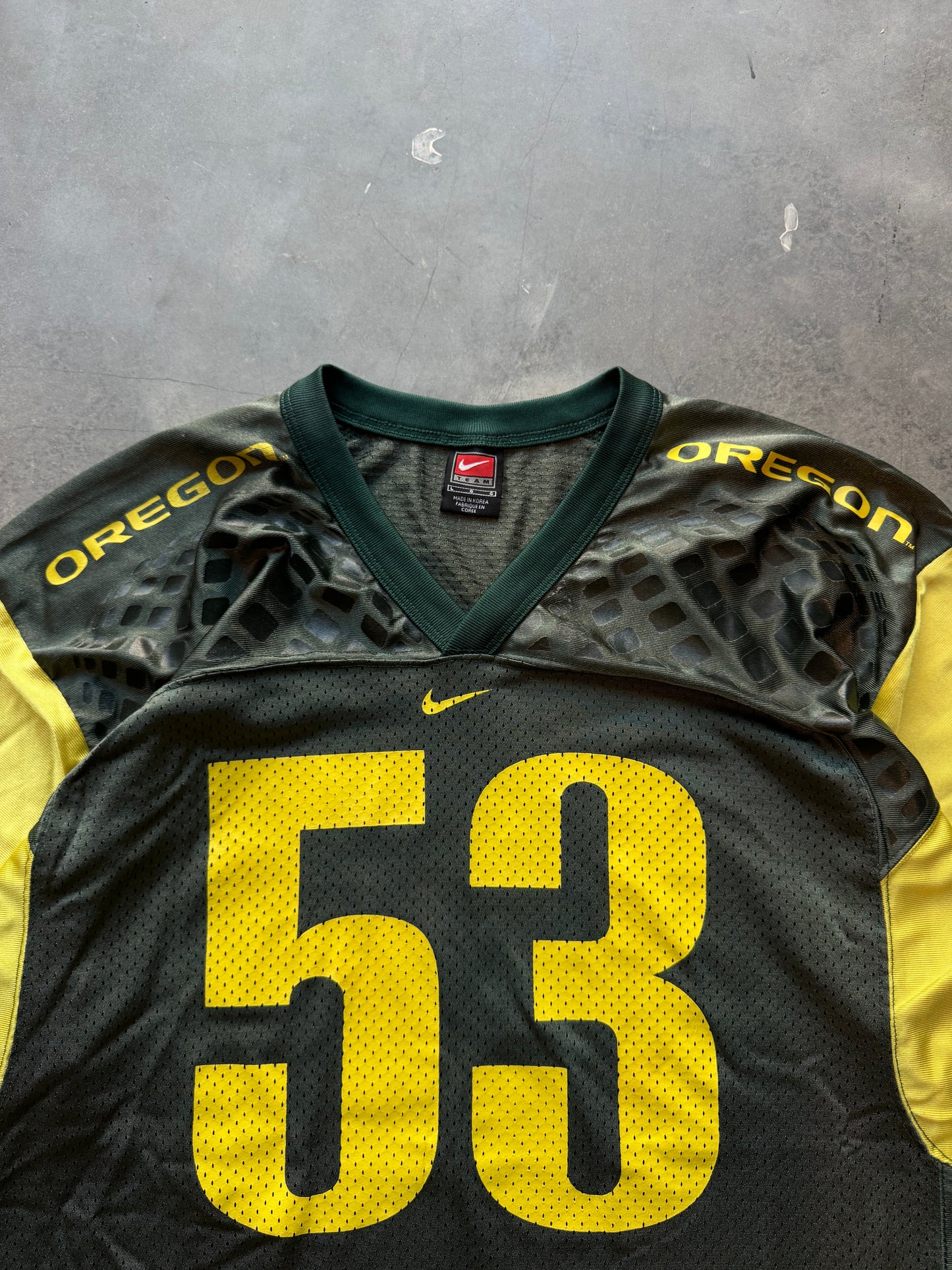 00’s Oregon Ducks Ed Dixon Vintage Nike College Football Jersey (Large)