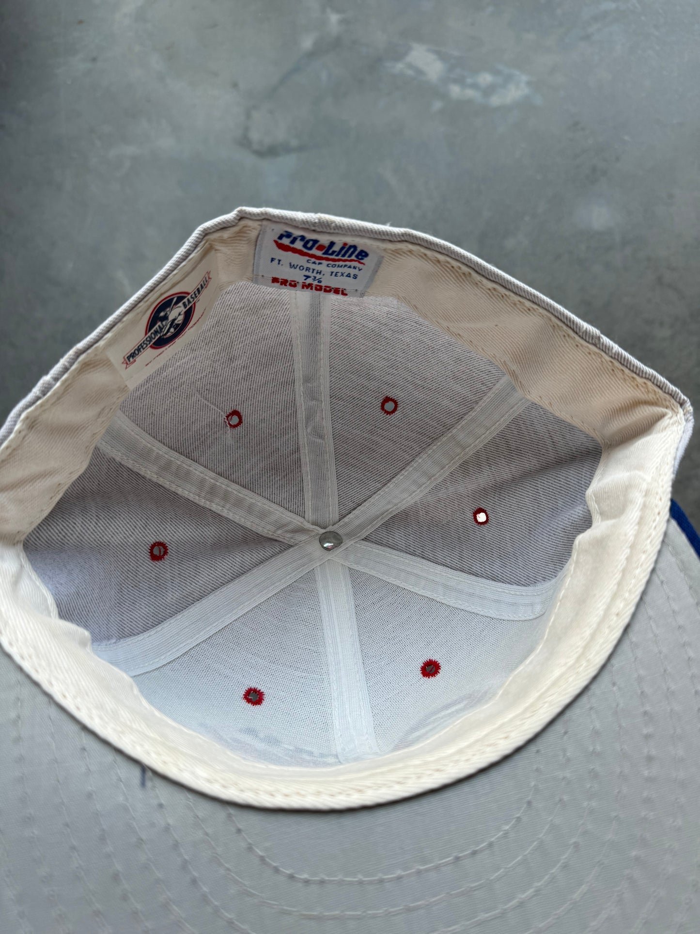 90’s Tulsa Drillers Texas Rangers Vintage MiLB Minor League Baseball Fitted Hat (7 3/8)