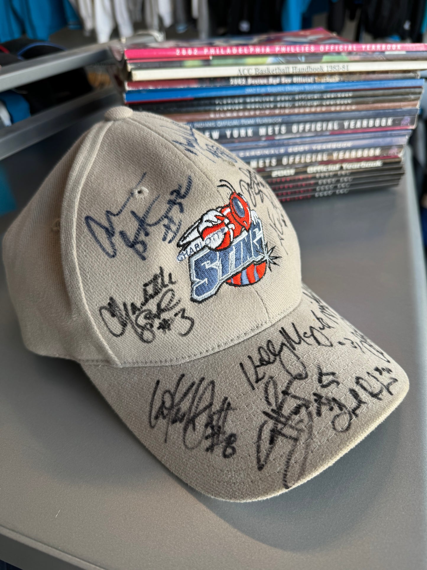 00’s Charlotte Sting Entire Team Signed Vintage Reebok WNBA Hat (OSFA)