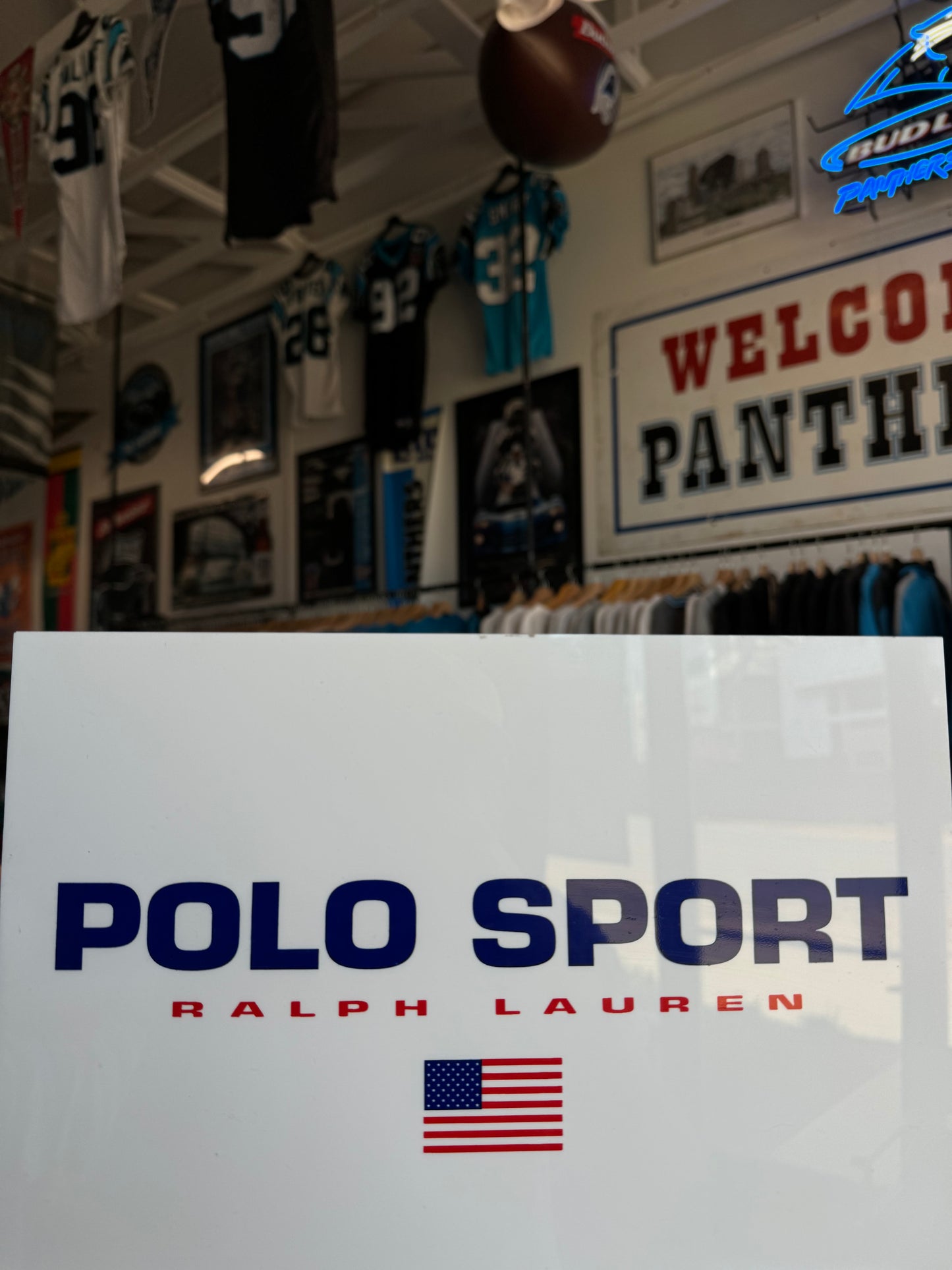 90’s Polo Sport Ralph Lauren Heavyweight Vintage Store Fixture