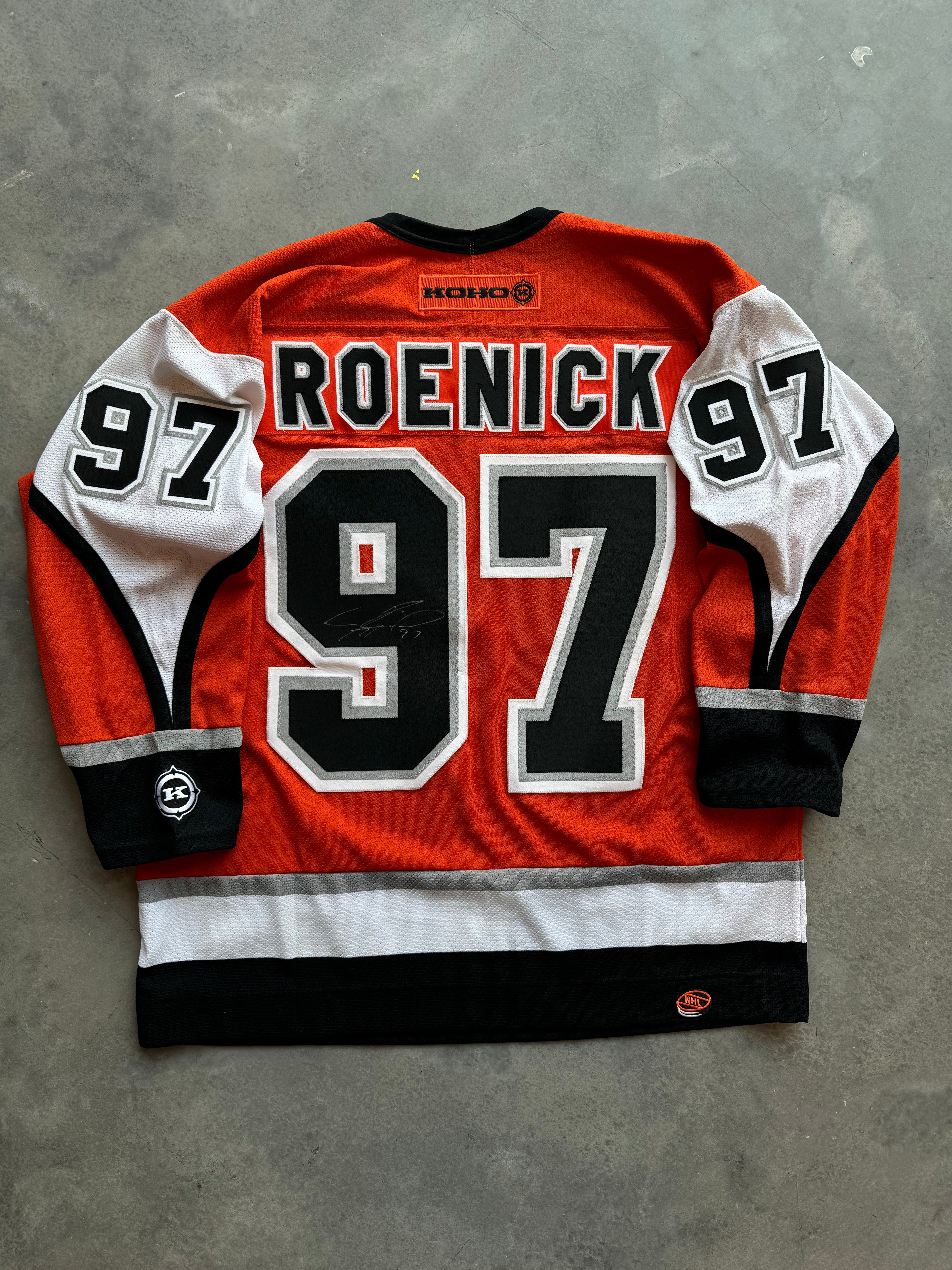 NHL Philadelphia Flyers #97 Jeremy Roenick KOHO Replica Jersey Size store XL