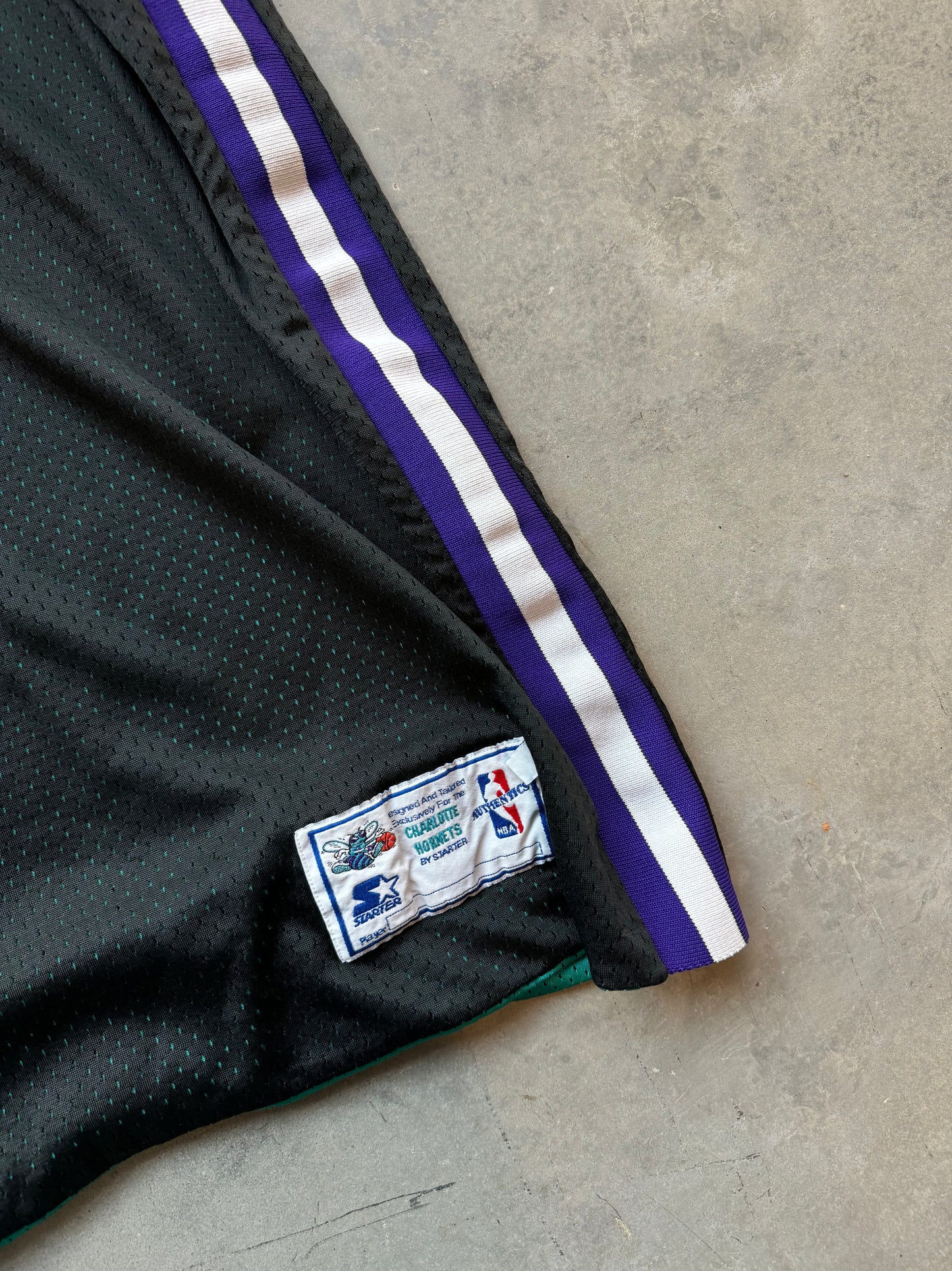 1998/1999 Charlotte Hornets Vintage Reversible Starter NBA Mesh Practice Jersey (XXL)