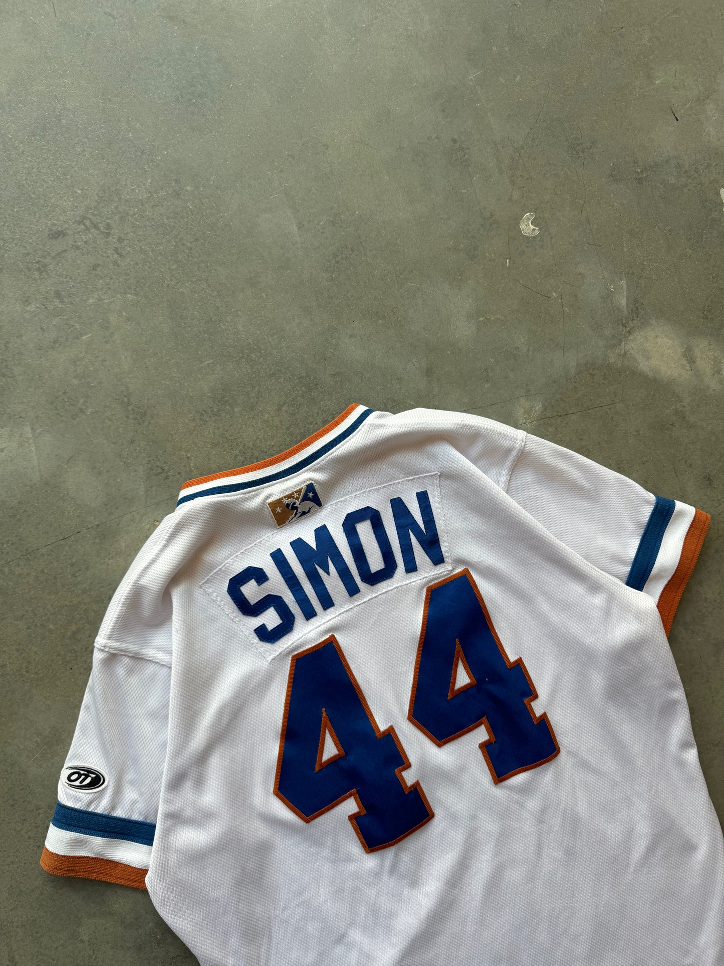 2023/2024 Durham Bulls Ronny Simon White Game Worn MiLB Minor League Baseball Jersey (44/Large)