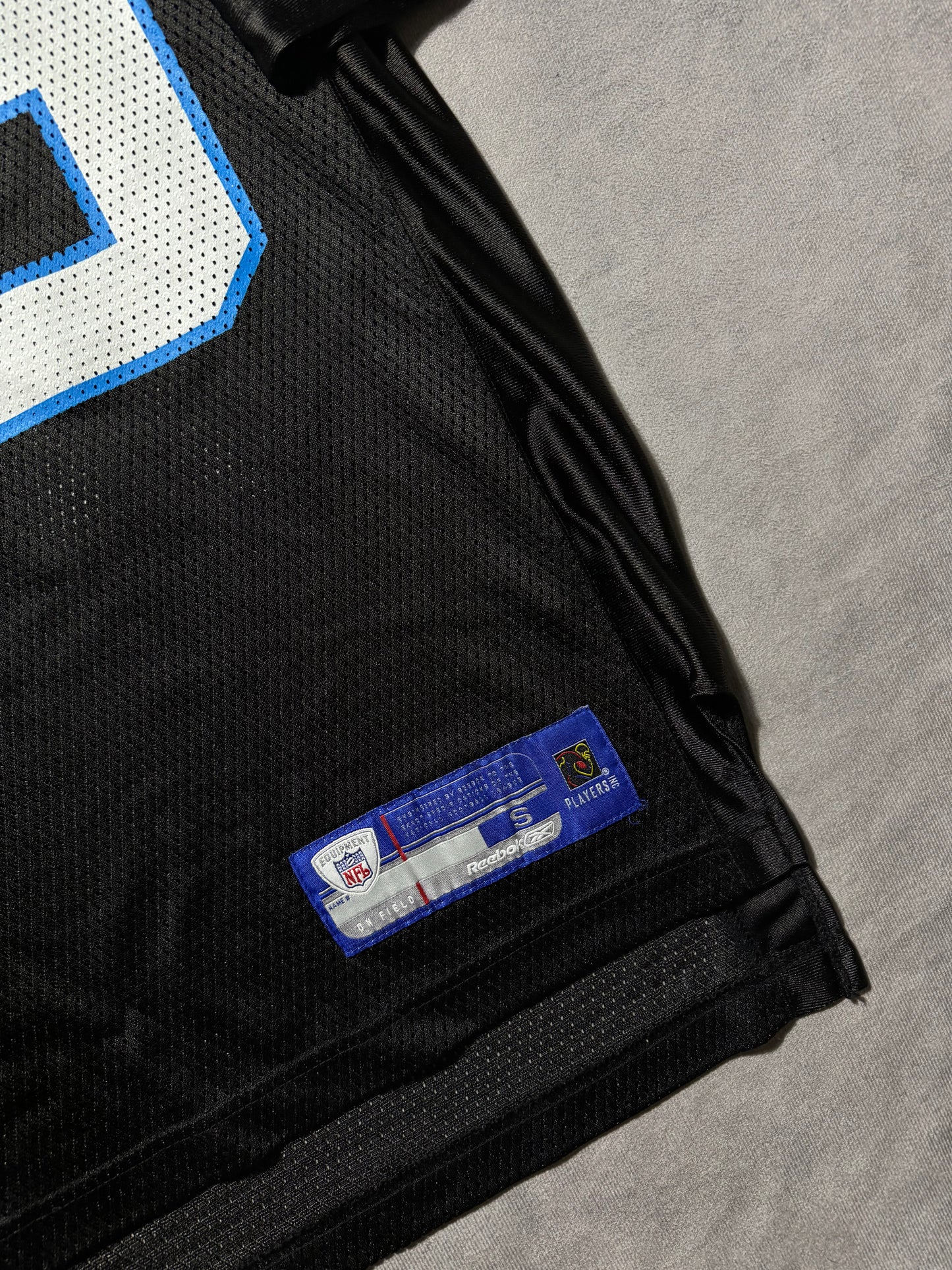 00’s Carolina Panthers Steve Smith Vintage Black Reebok NFL Jersey (Small)