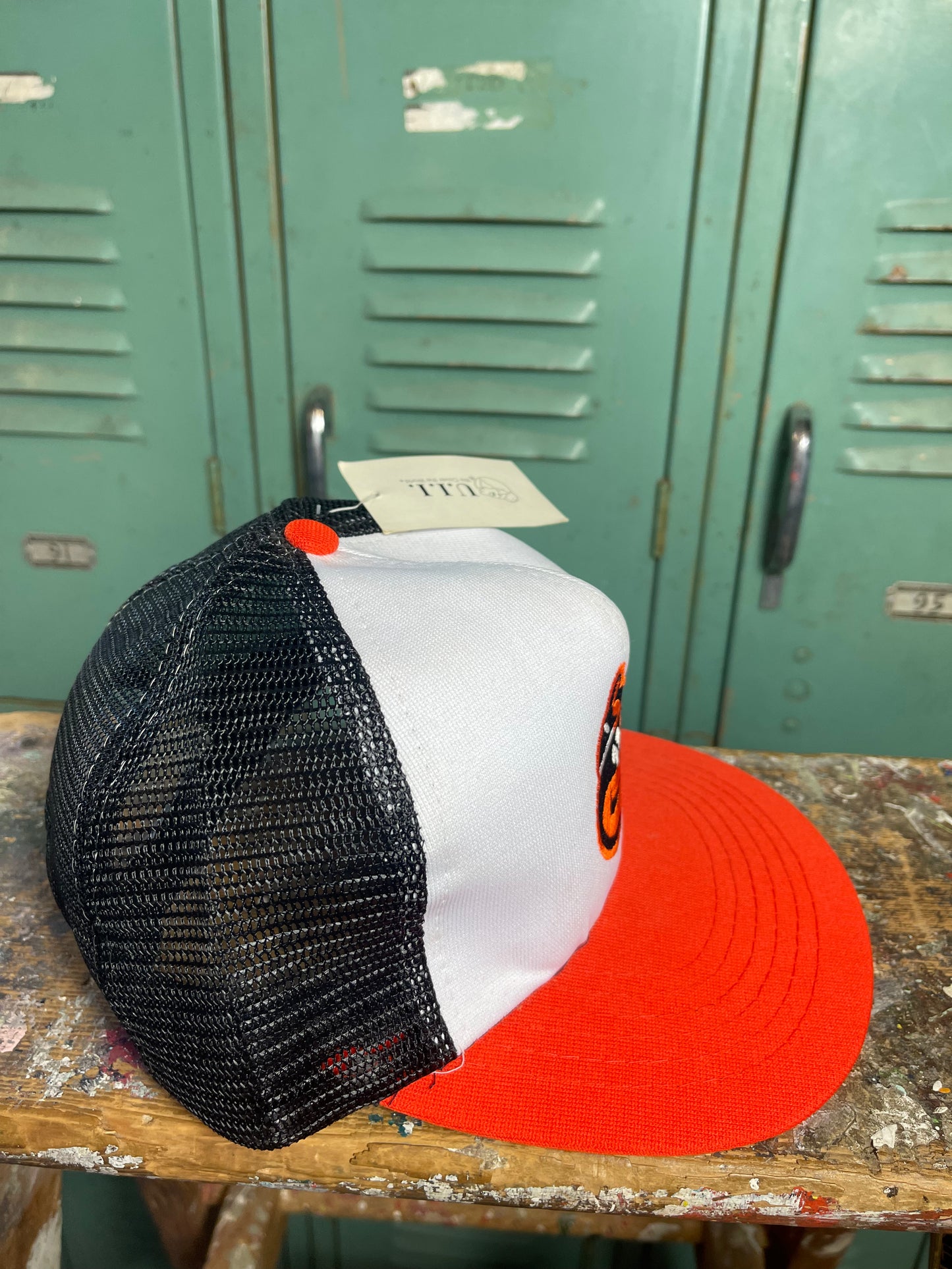 80’s Baltimore Orioles Vintage MLB Trucker Snapback Hat - Deadstock (OSFA)
