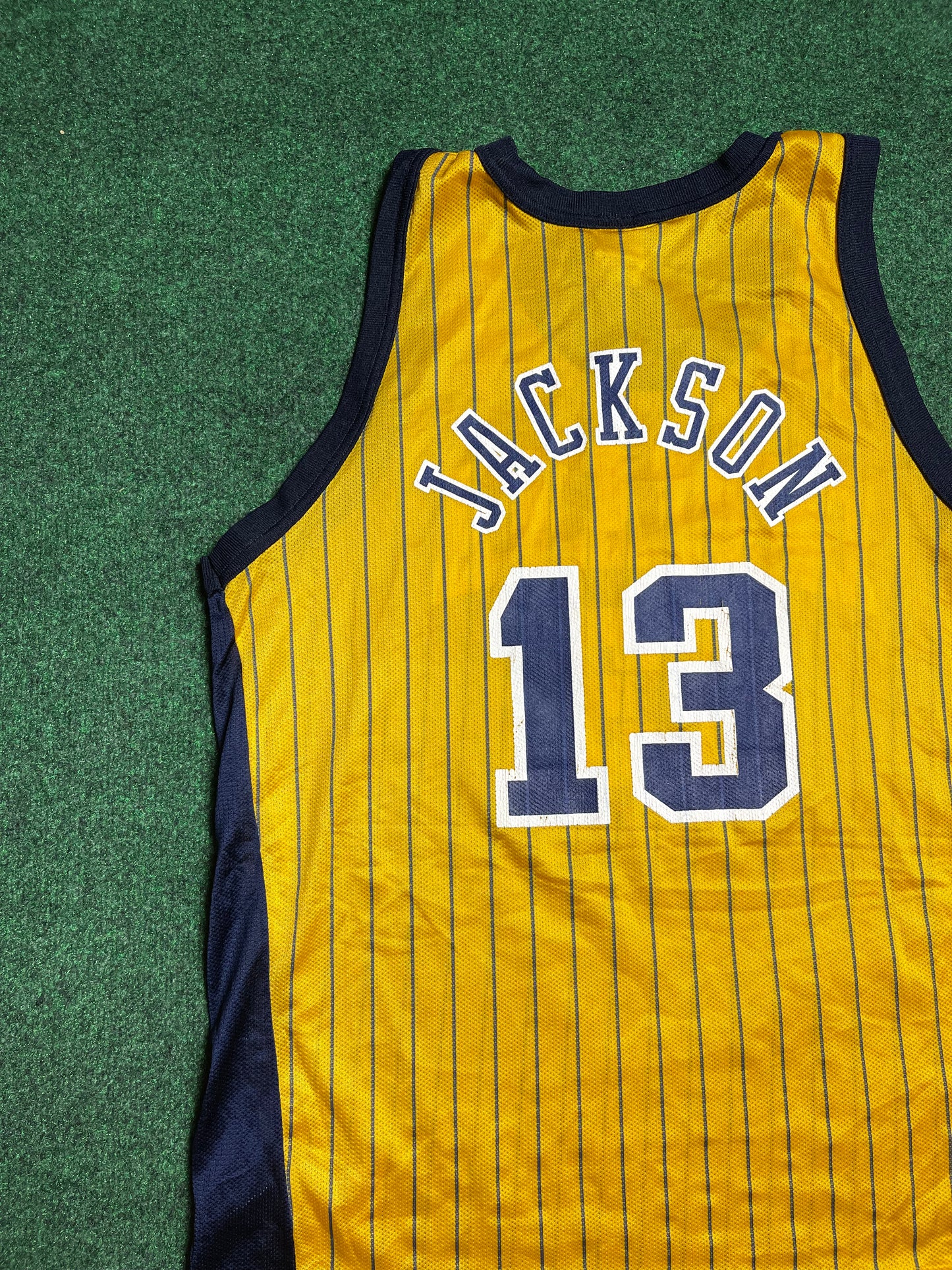 1998 Indiana Pacers Mark Jackson Vintage NBA Champion Jersey (48/XL)