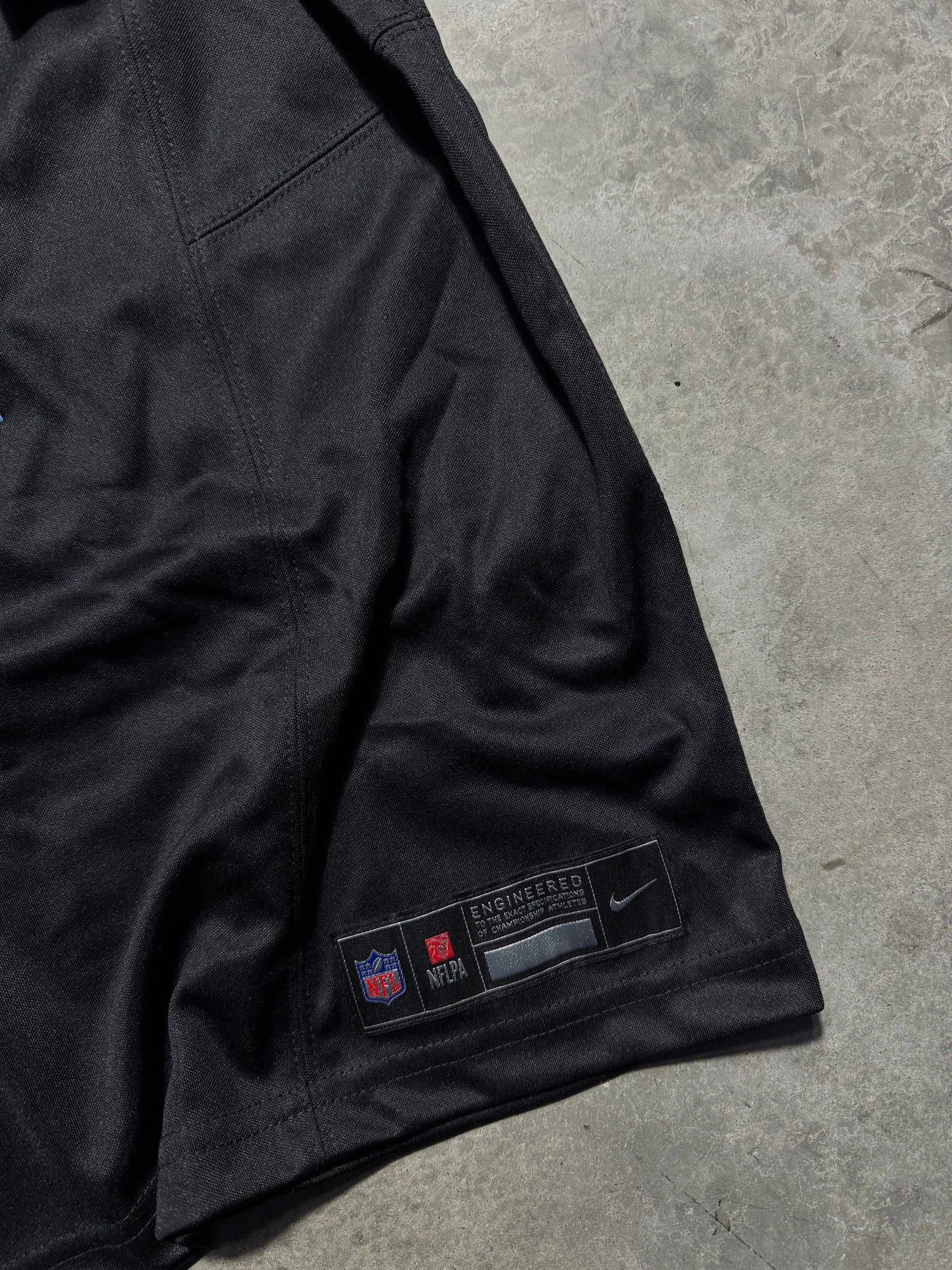 2025 Carolina Panthers Tetairoa McMillan Black Nike Vapor Limited NFL Jersey - Deadstock (Medium)