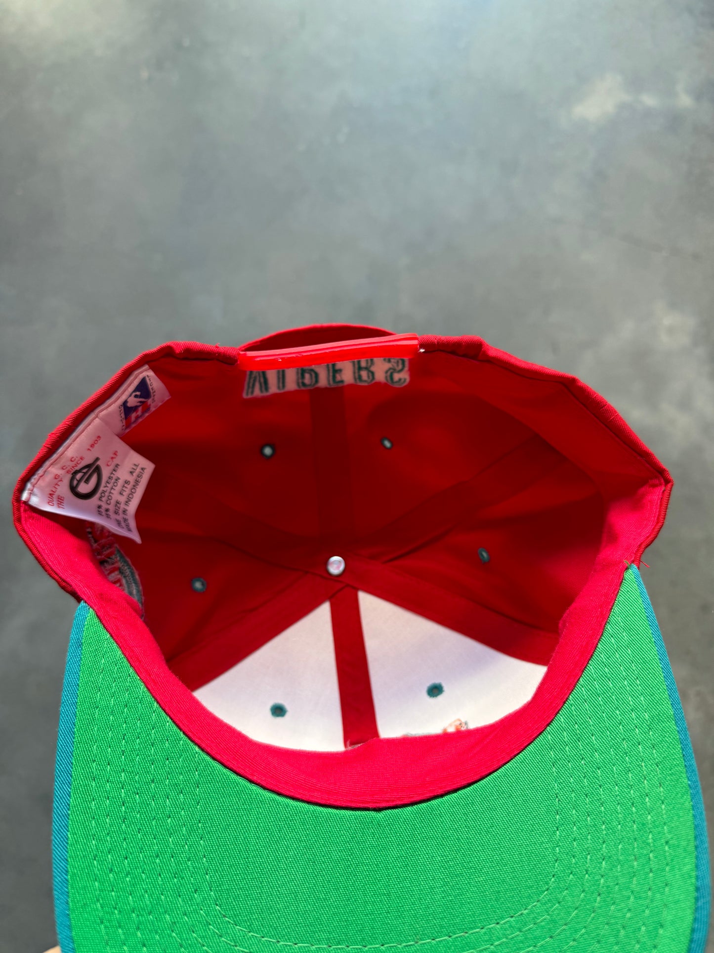 90’s Detroit Vipers Vintage IHL Hockey Snapback G Cap Snapback Hat (OSFA)