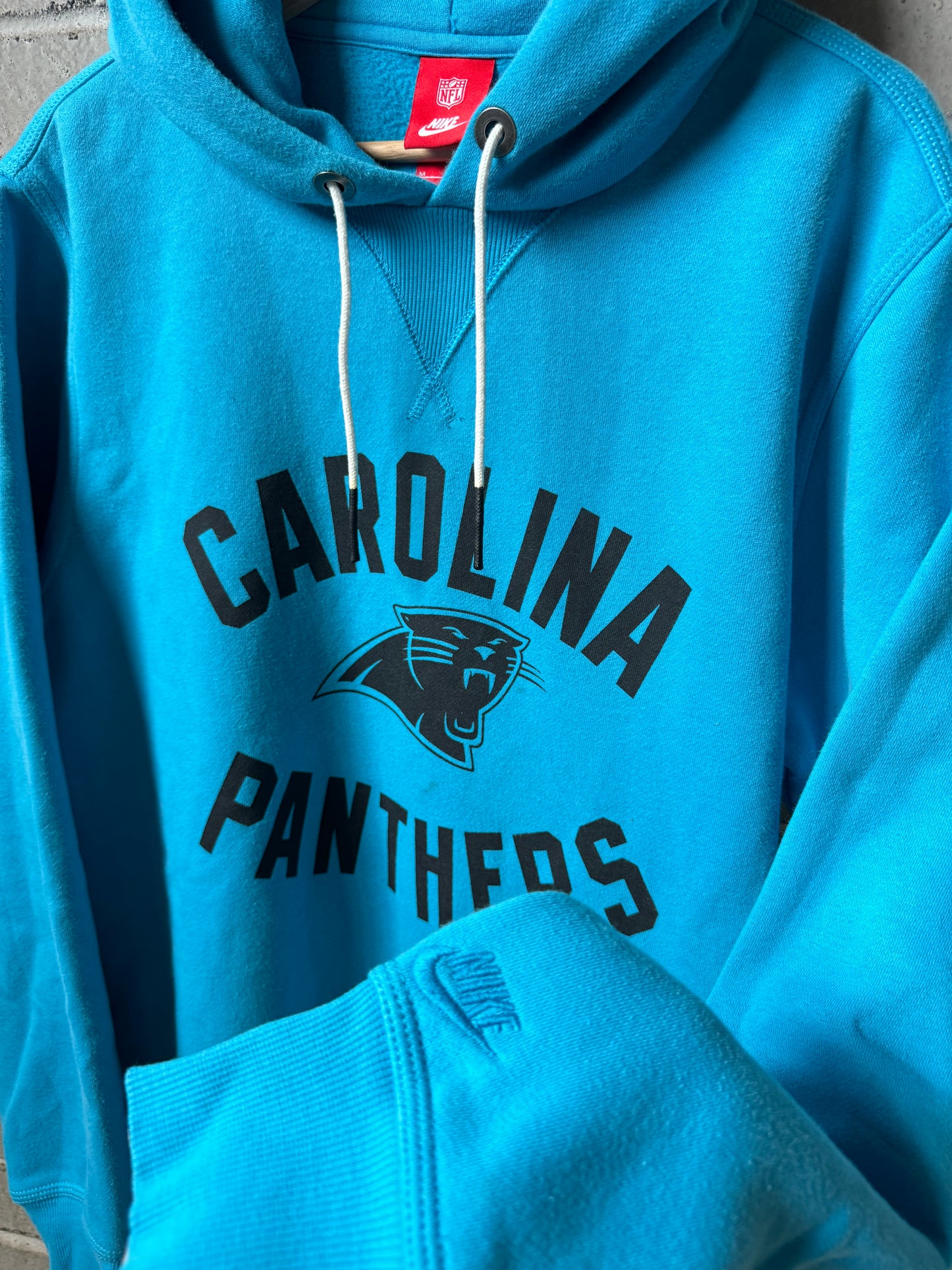 2013 Carolina Panthers Blue Nike Heavyweight NFL Hoodie (Medium)