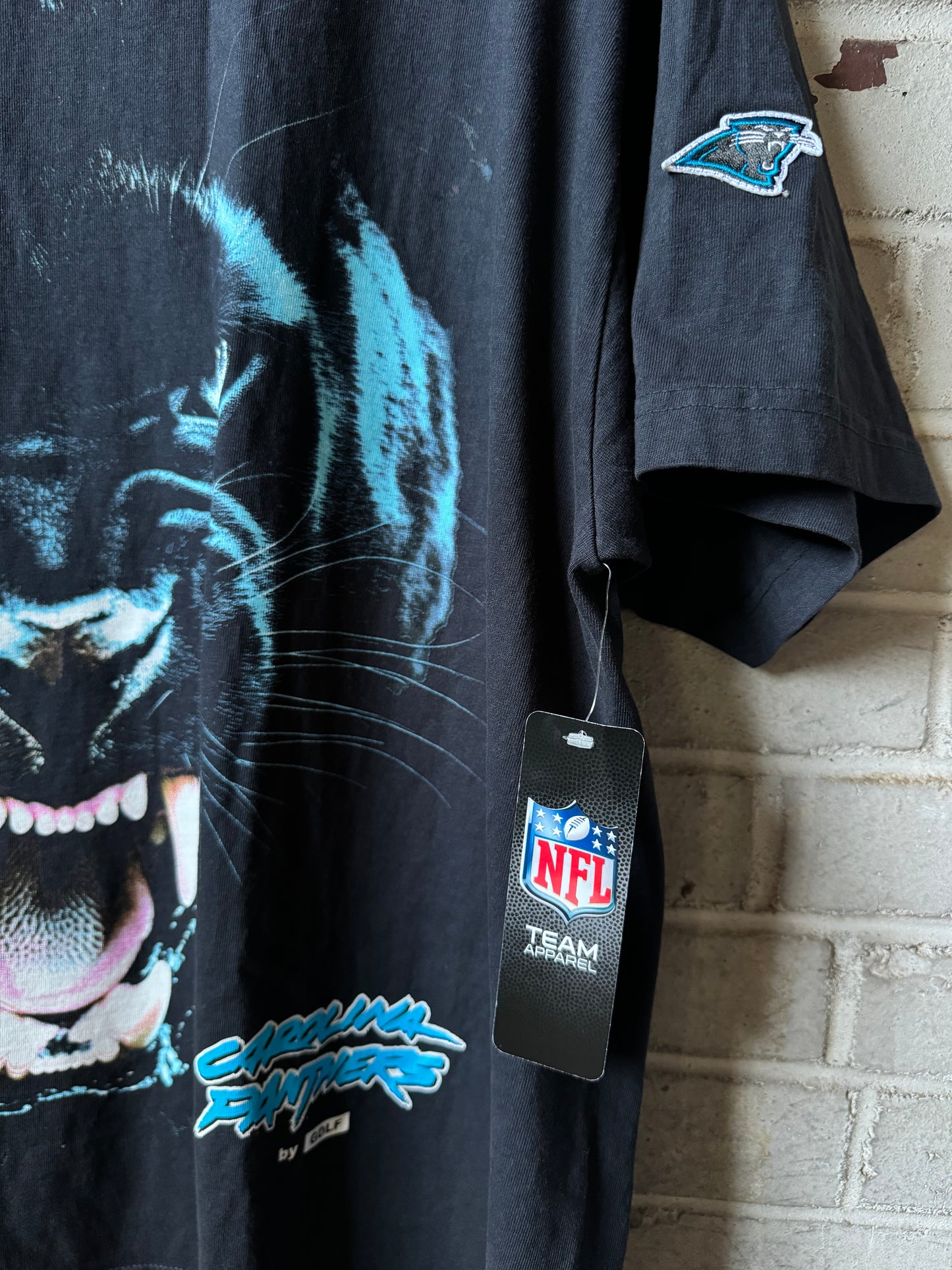 2024 Carolina Panthers x GOLF WANG x NFL Big Face Panther Tee - Deadstock (XL)