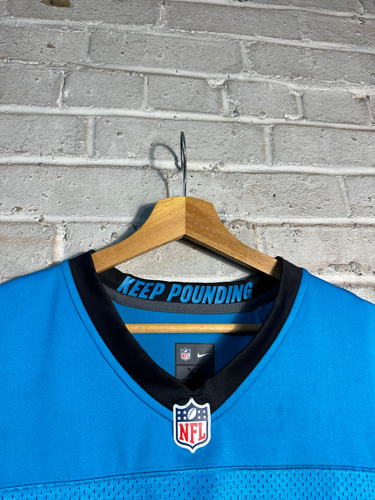 2016 Carolina Panthers Cam Newton Blue Alternate Nike Vapor Limited Stitched NFL Jersey (XL)