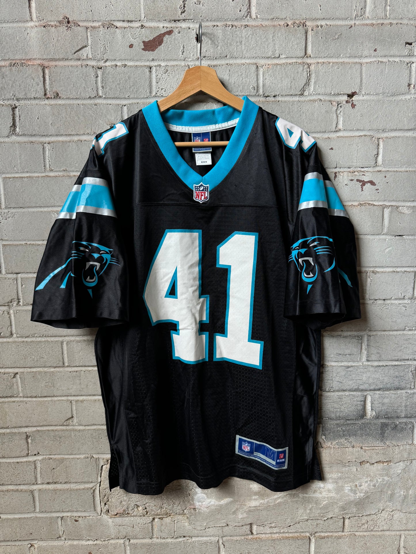 2015 Carolina Panthers Roman Harper Black NFL Jersey (Medium)