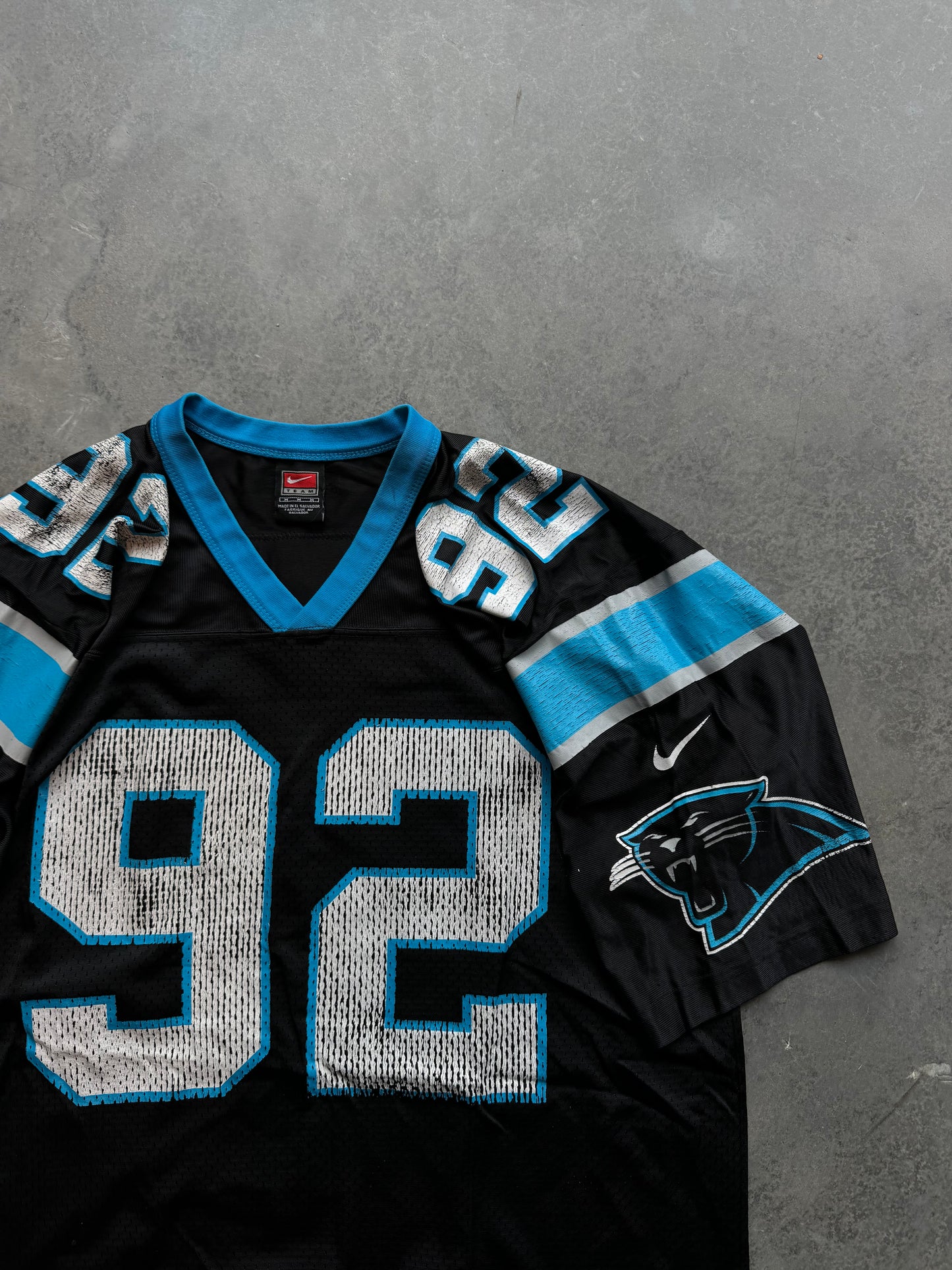 2000 Carolina Panthers Reggie White Vintage Black Nike NFL Jersey (Medium)