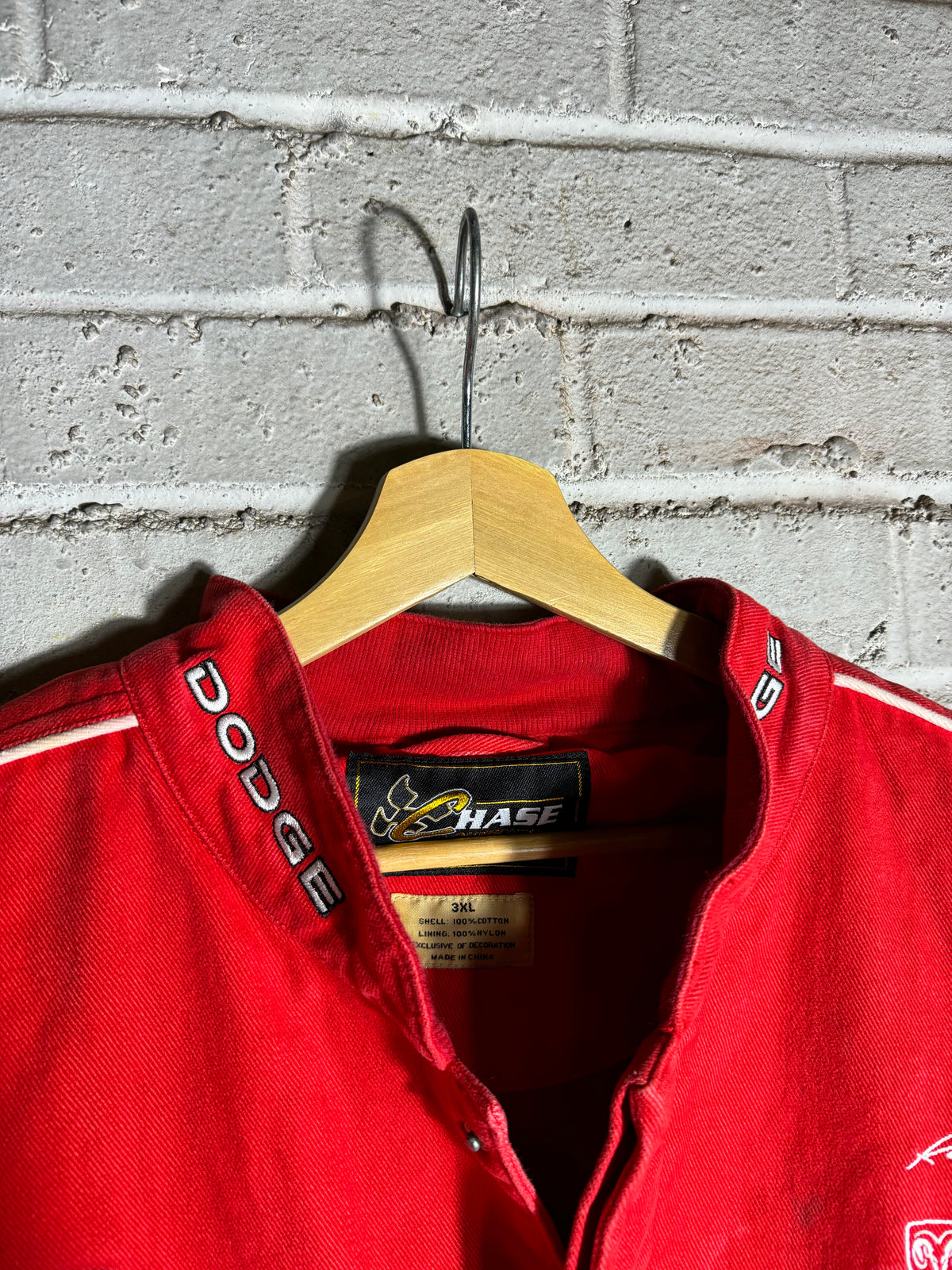 2005 Kasey Kahne Vintage Chase Authentics Dodge NASCAR Nextel Cup Series Fully Embroidered Jacket (XXXL)