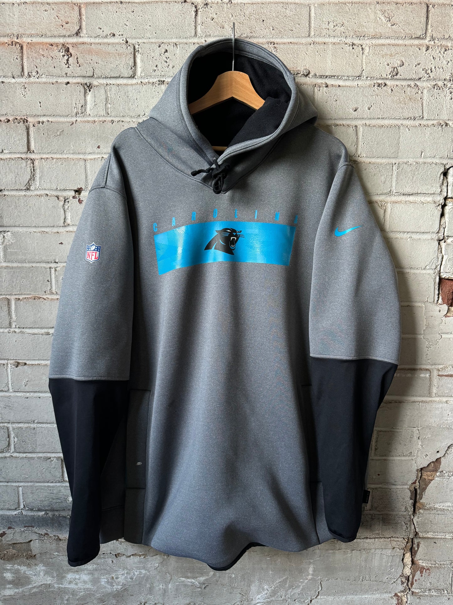 2020 Carolina Panthers Ultra Heavyweight Nike Team Issued NFL Hoodie (XXL)