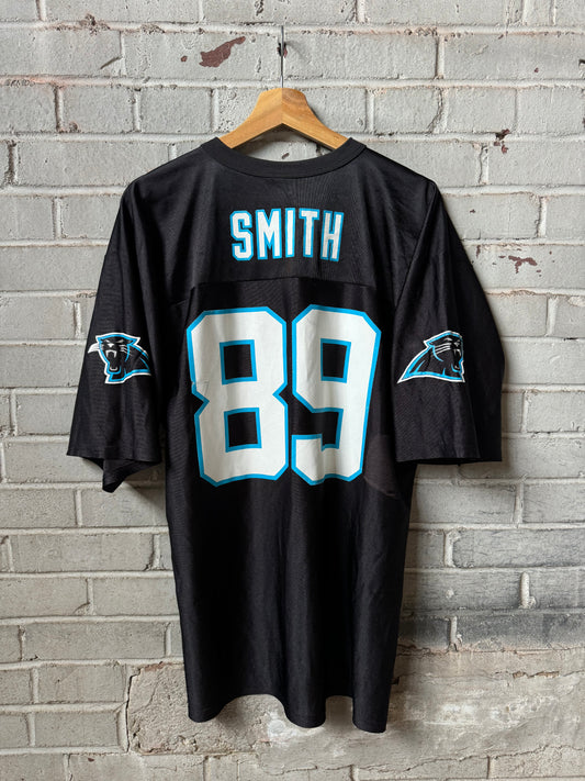 00’s Carolina Panthers Steve Smith Vintage Black NFL Jersey (Large)