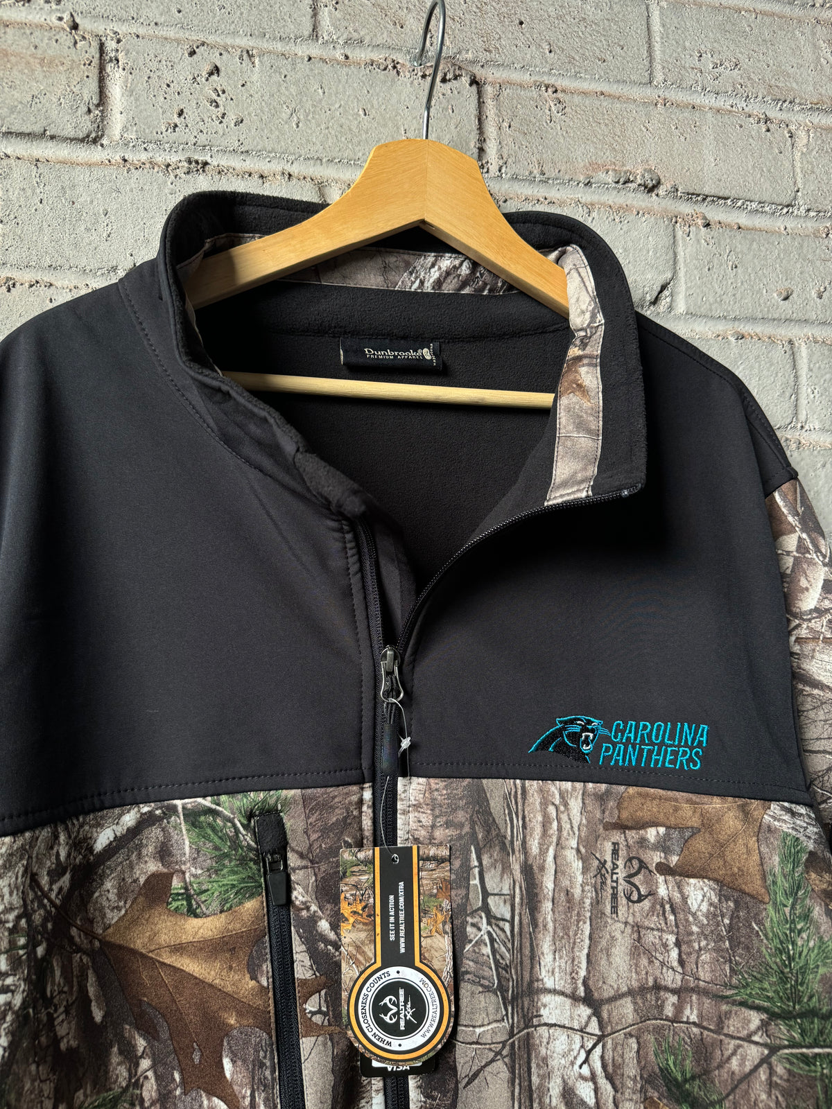 Carolina Panthers x Realtree Dunbrooke Full Zip NFL Jacket - Deadstock (XXXL)