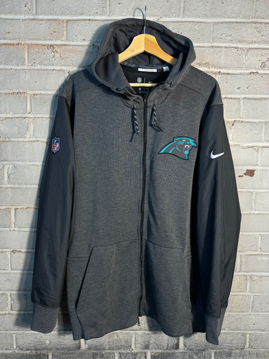 2017 Carolina Panthers Nike Team Issued Full Zip Sideline Jacket (XXL)