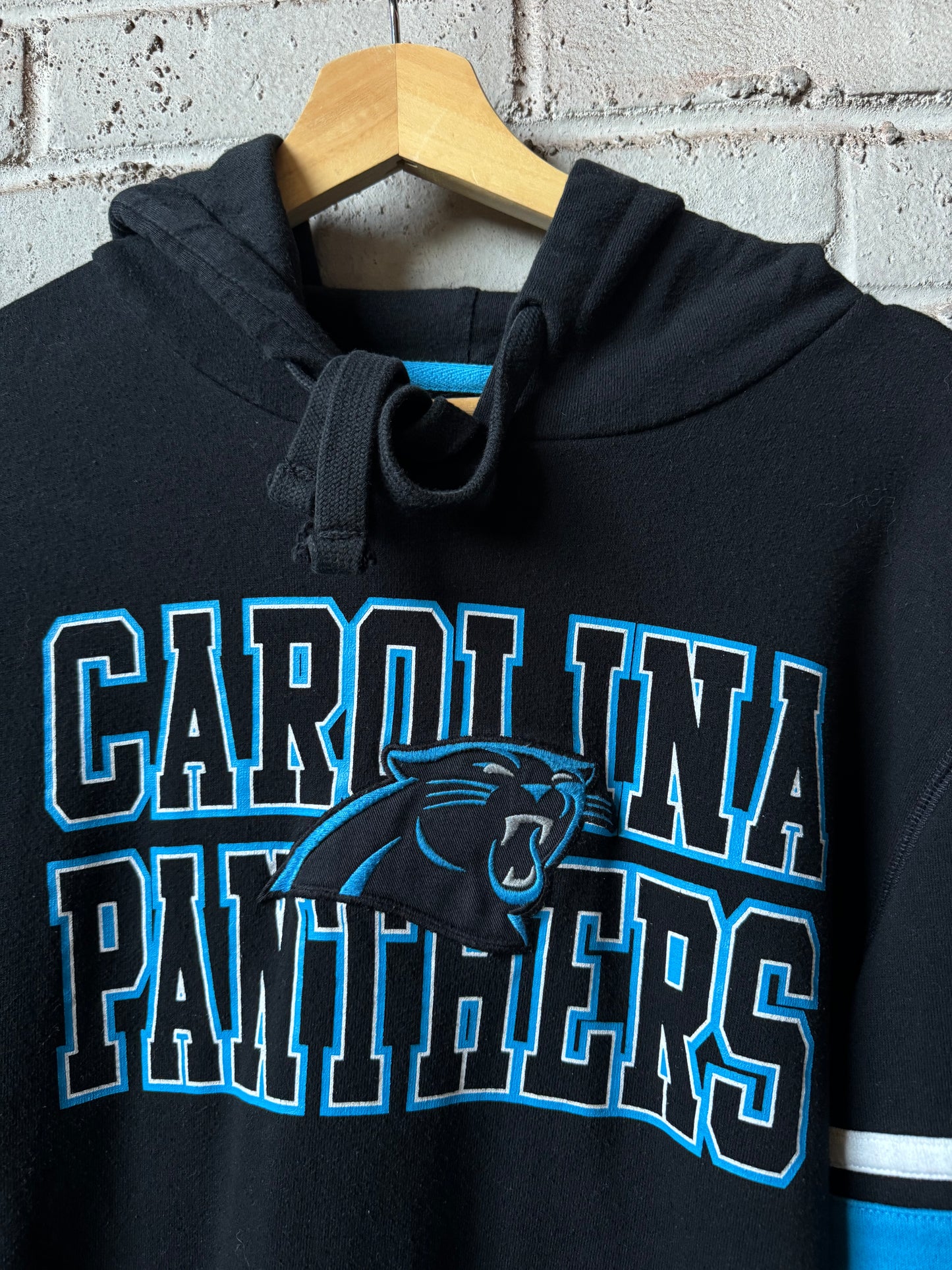 Carolina Panthers x 47 Brand NFL Embroidered Hoodie (Medium)