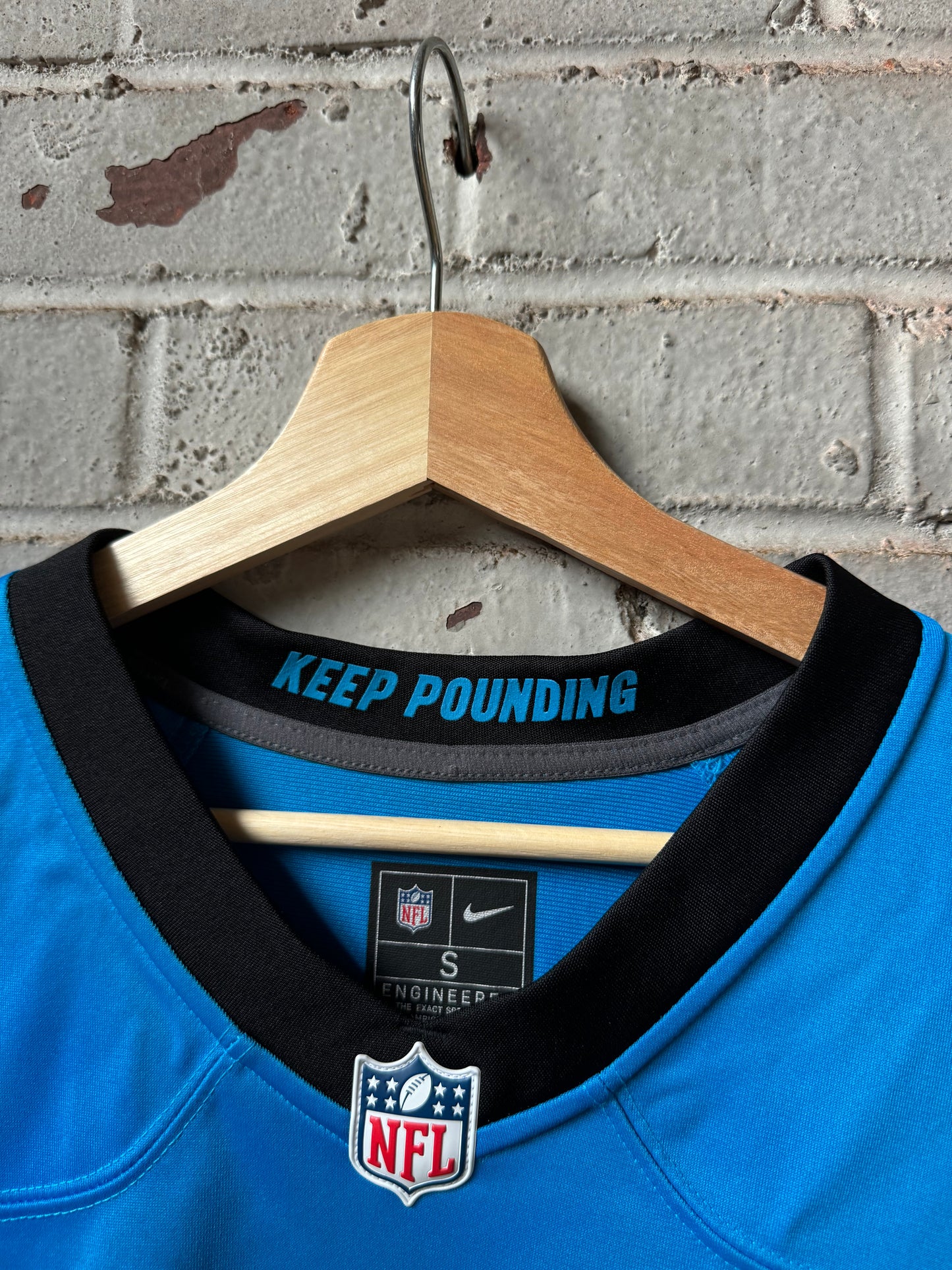 2025 Carolina Panthers Tetairoa McMillan Nike Game NFL Jersey (Small)