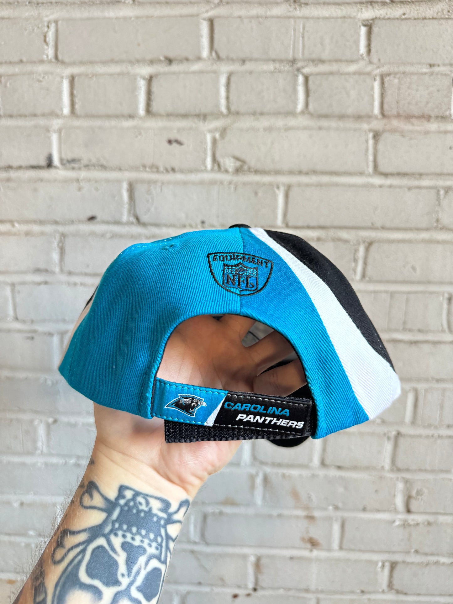 00’s Carolina Panthers Ricky Proehl Vintage Reebok Issued Sideline NFL Hat (OSFA)