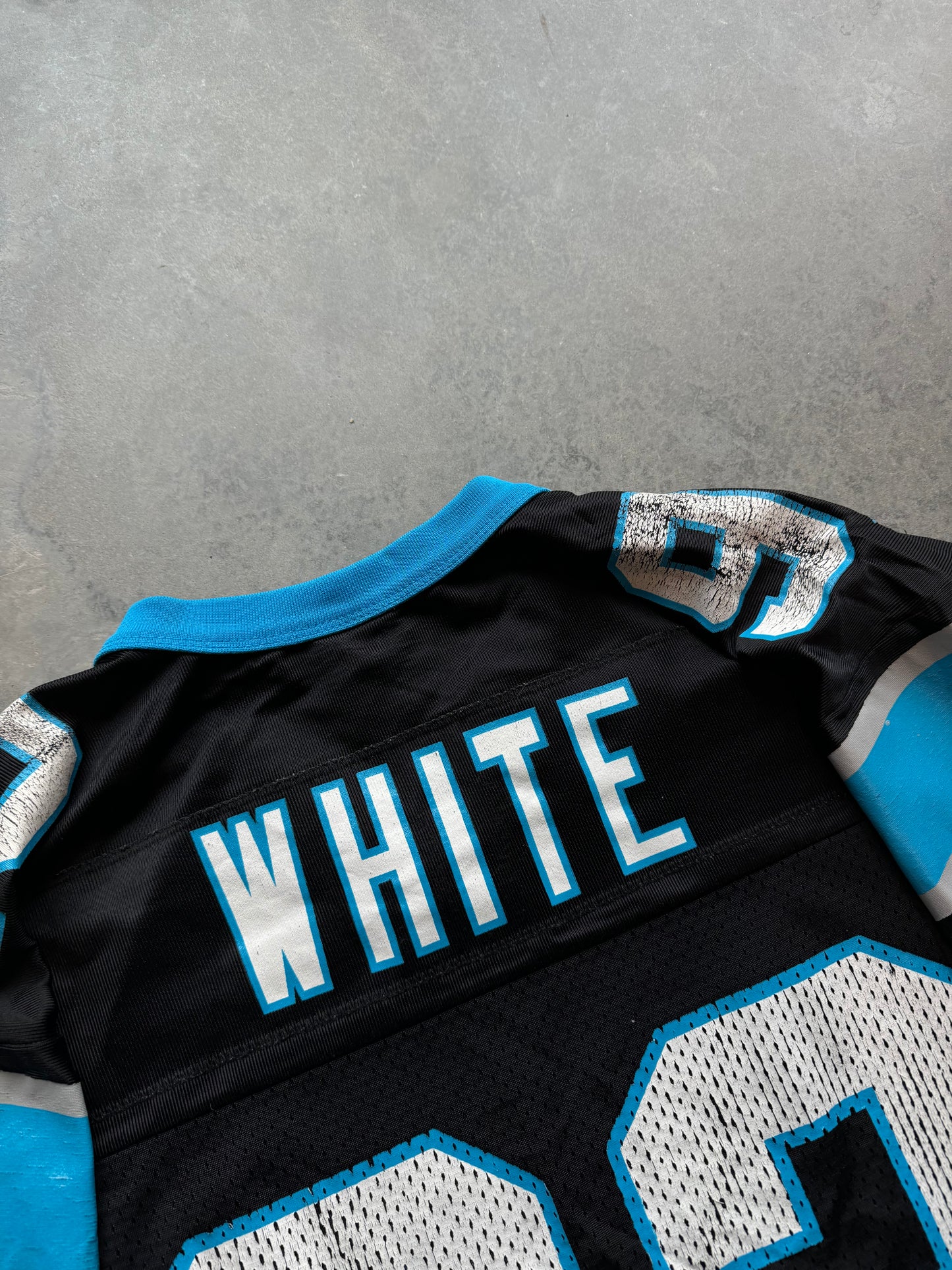 2000 Carolina Panthers Reggie White Vintage Black Nike NFL Jersey (Medium)