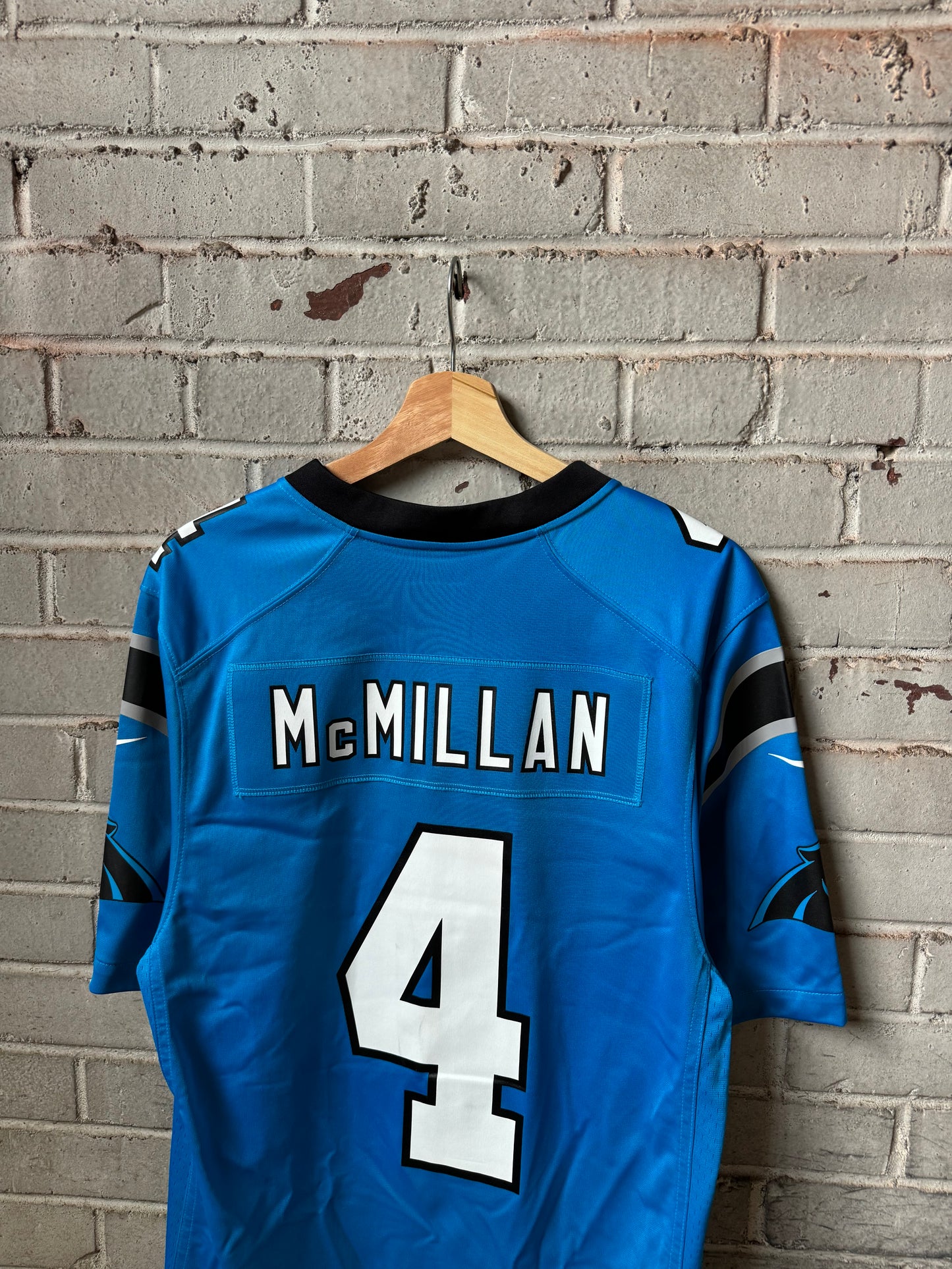 2025 Carolina Panthers Tetairoa McMillan Nike Game NFL Jersey (Small)