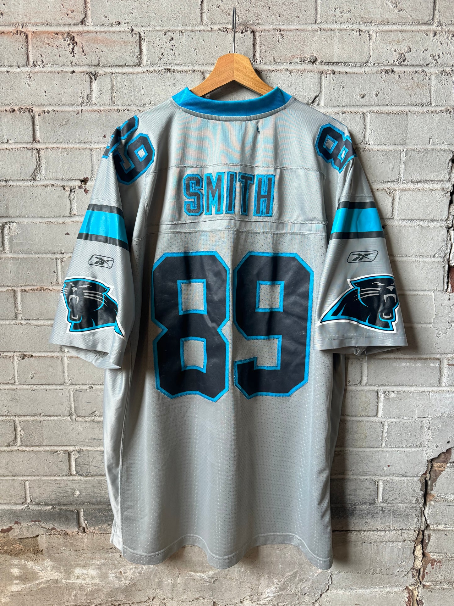 00’s Carolina Panthers Steve Smith Vintage Reebok Storm Collection NFL Jersey (XXL)
