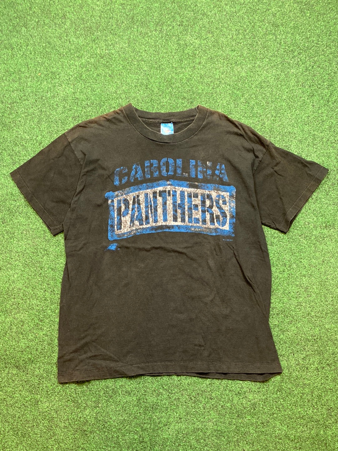 1995 Carolina Panthers NFL Faded Vintage Tee (XL)