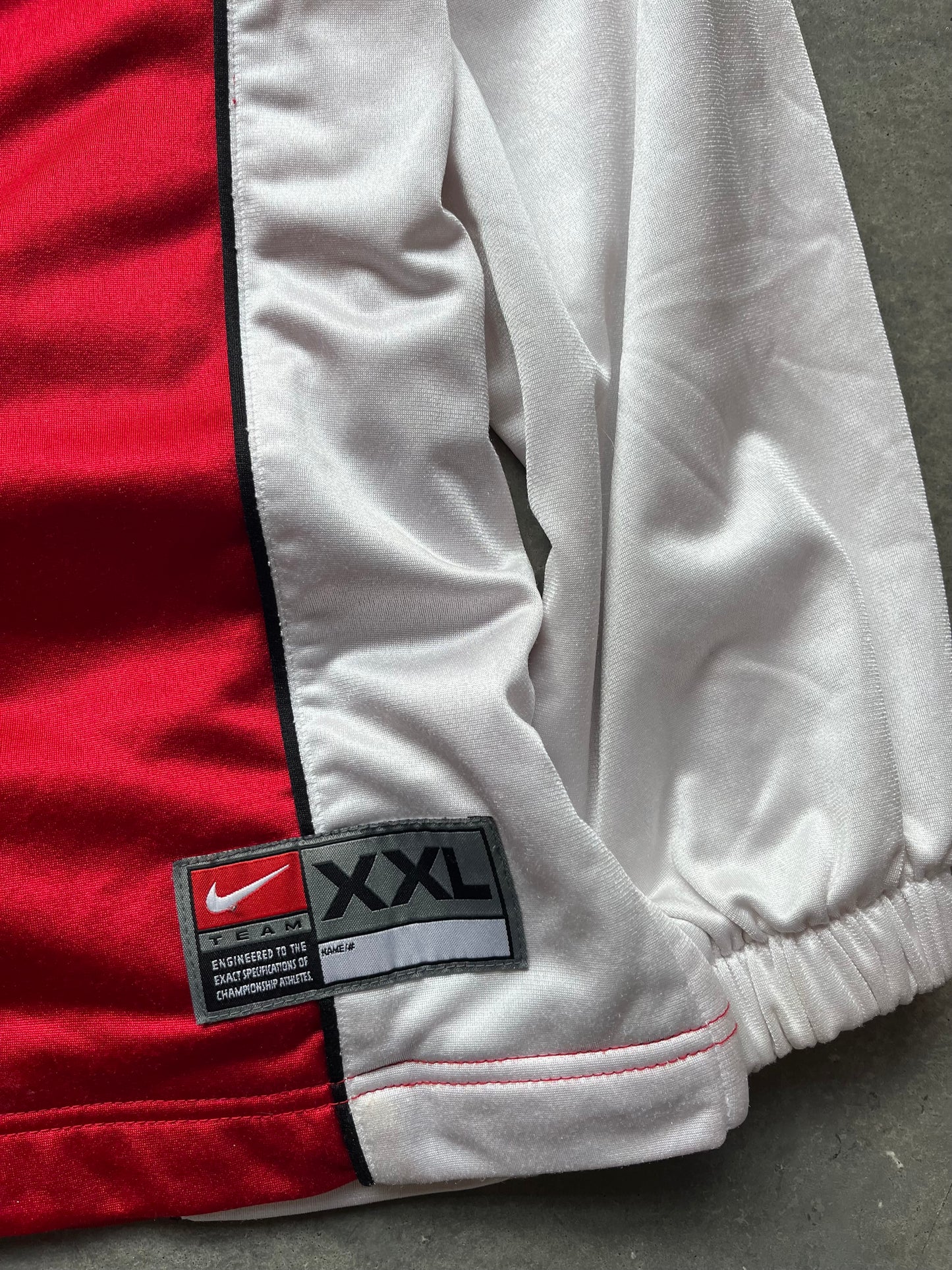 00’s N.C. State Wolfpack Basketball Vintage Nike Warm Up Jacket (XXL)