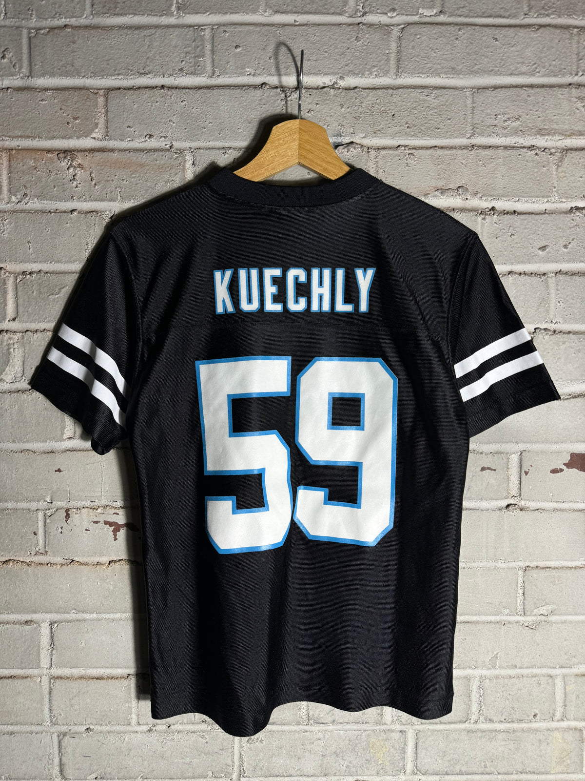 Carolina Panthers Luke Kuechly Black NFL Jersey (Youth Medium)