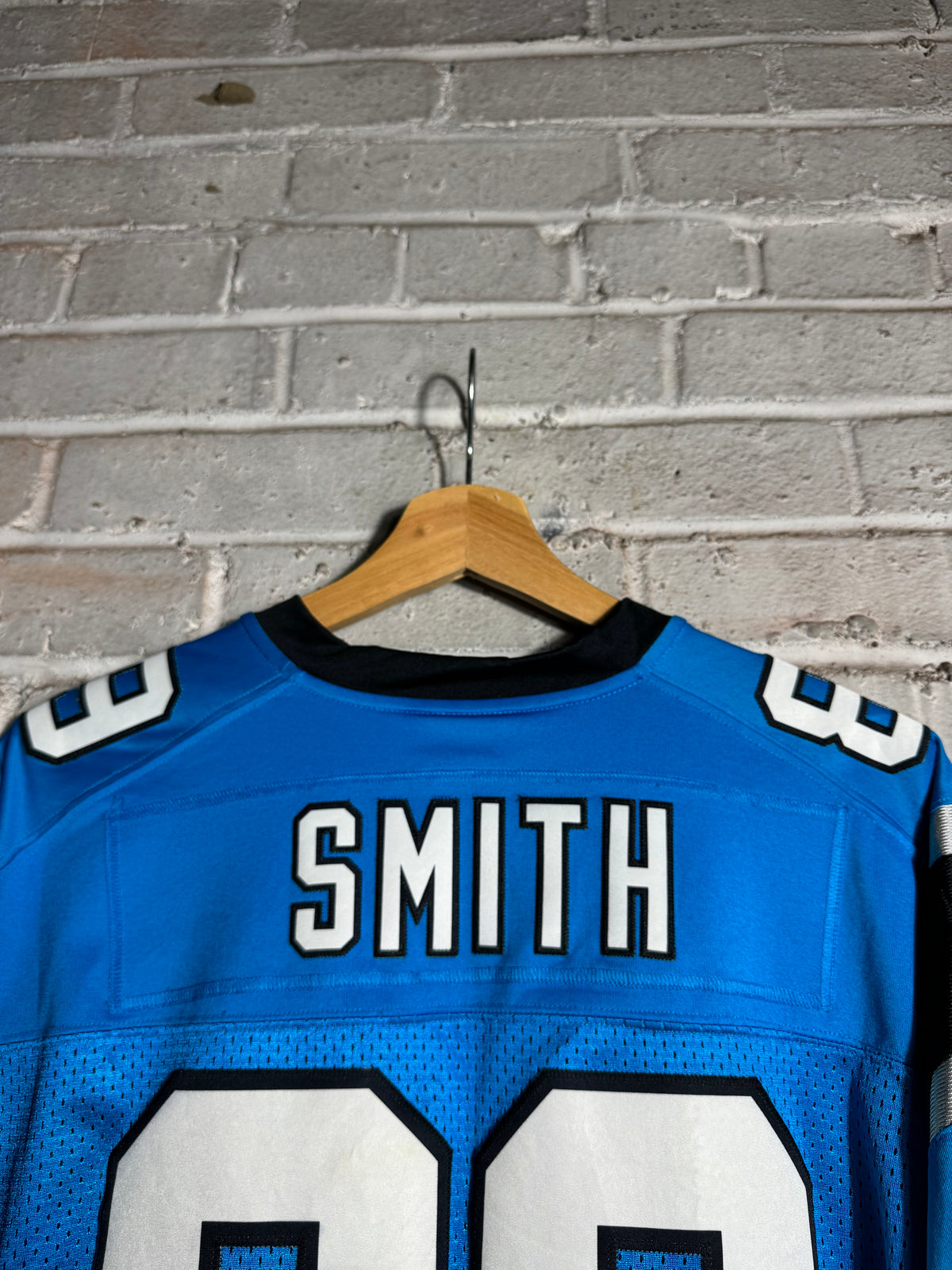 2012 Carolina Panthers Steve Smith Blue Alternate First Gen Nike Vapor Limited Stitched NFL Jersey (Medium)