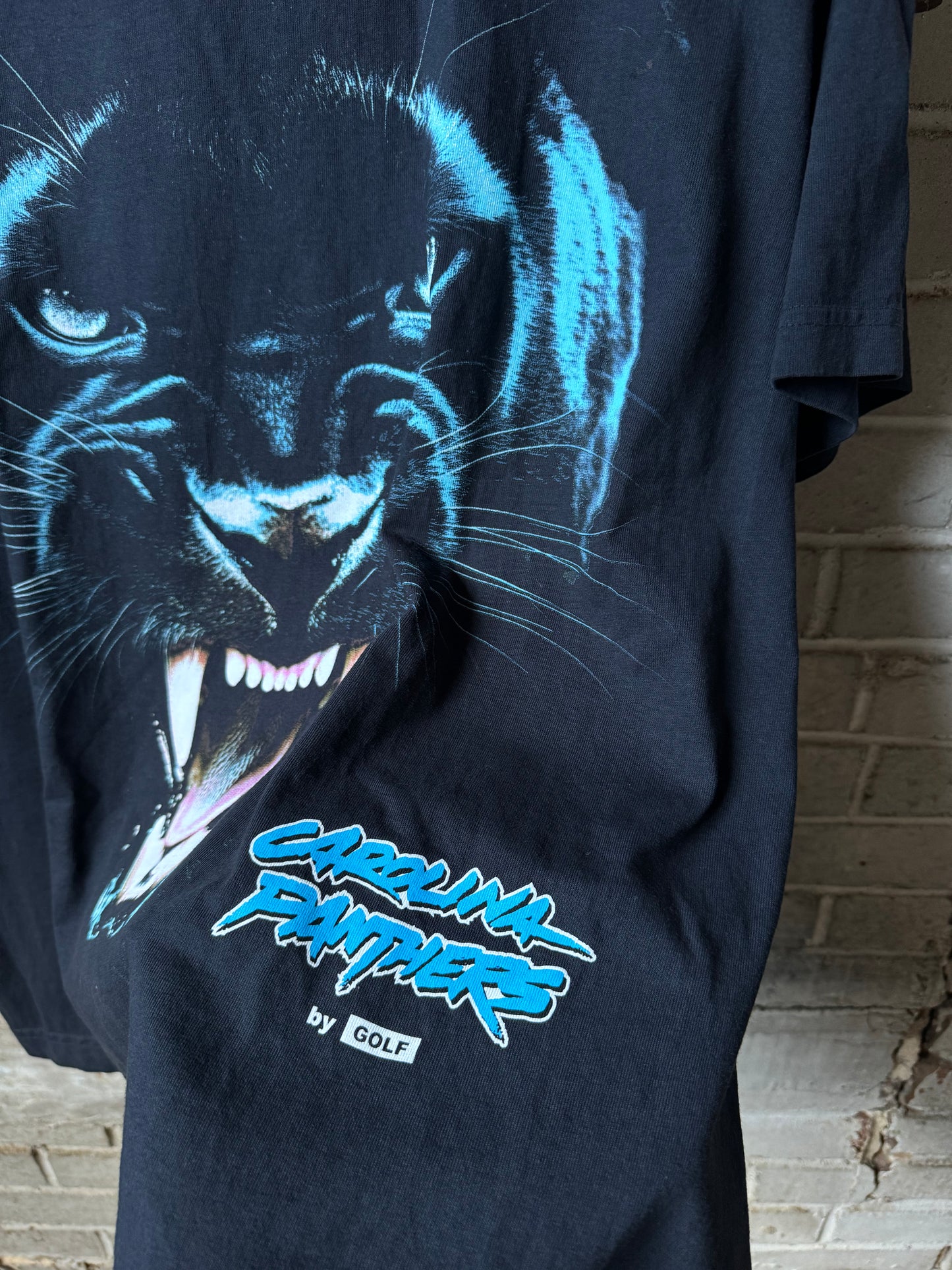 2024 Carolina Panthers x GOLF WANG x NFL Big Face Panther Tee - Deadstock (XL)