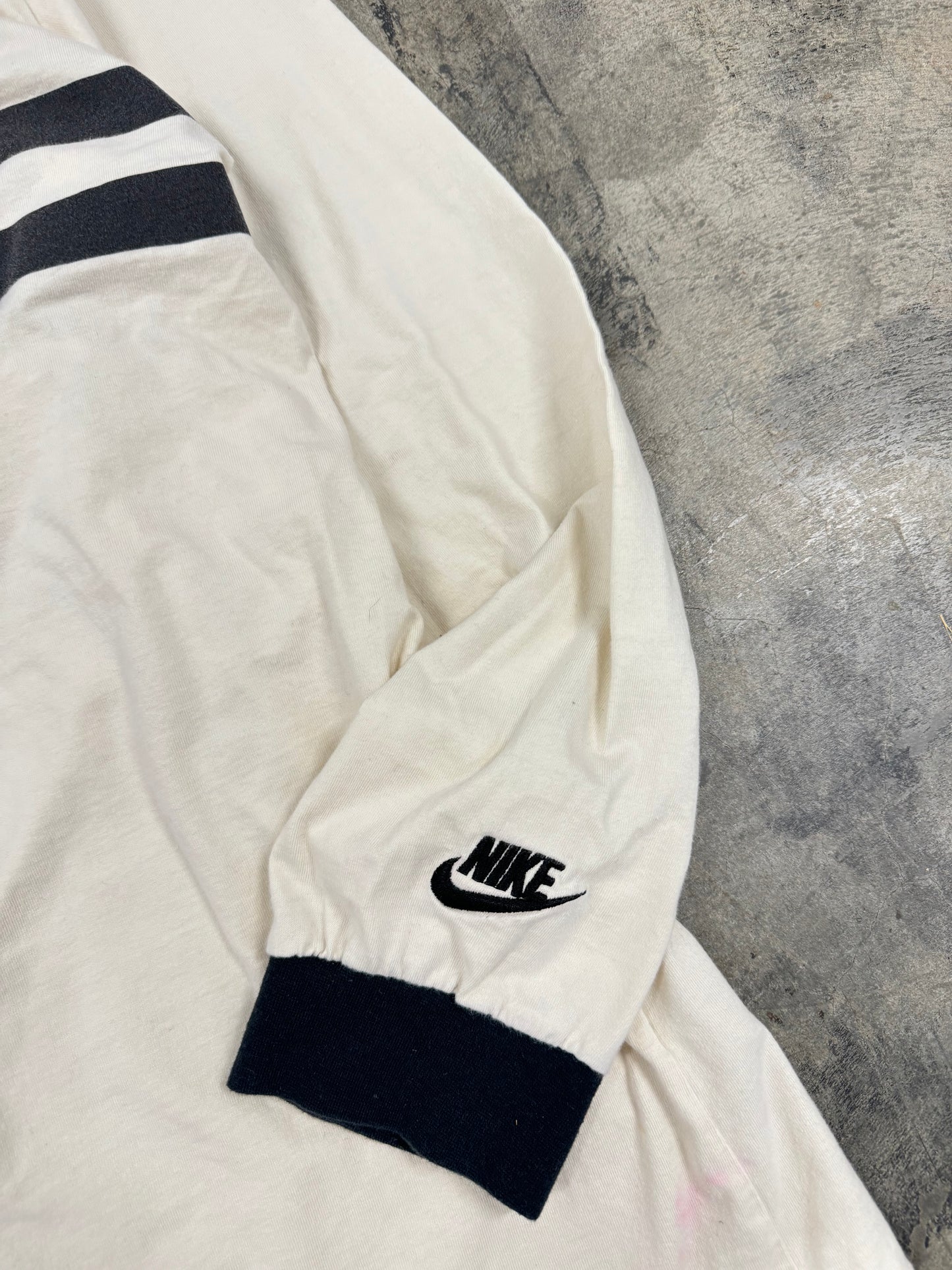 90’s Carolina Hurricanes Vintage Cream Nike NHL Hockey Top Longsleeve Tee (XXL)