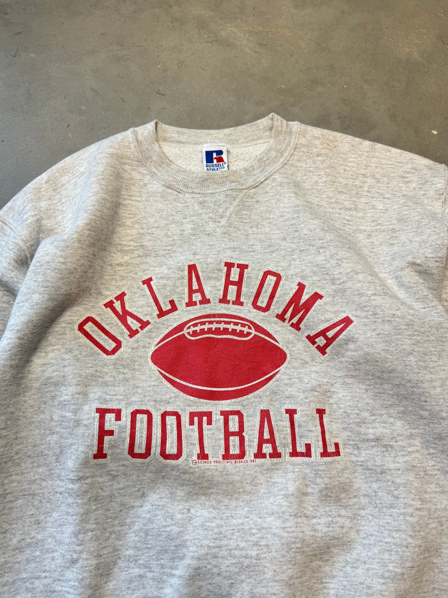 90’s Oklahoma Sooners Football Vintage Russell Athletic Crewneck (Large)