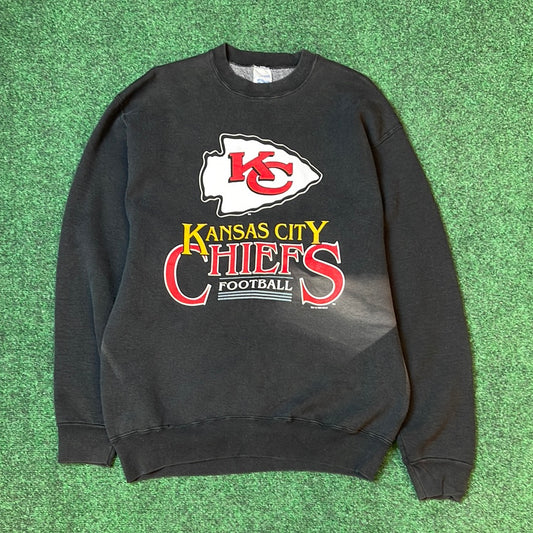 1994 Kansas City Chiefs Vintage NFL Crewneck (Large)