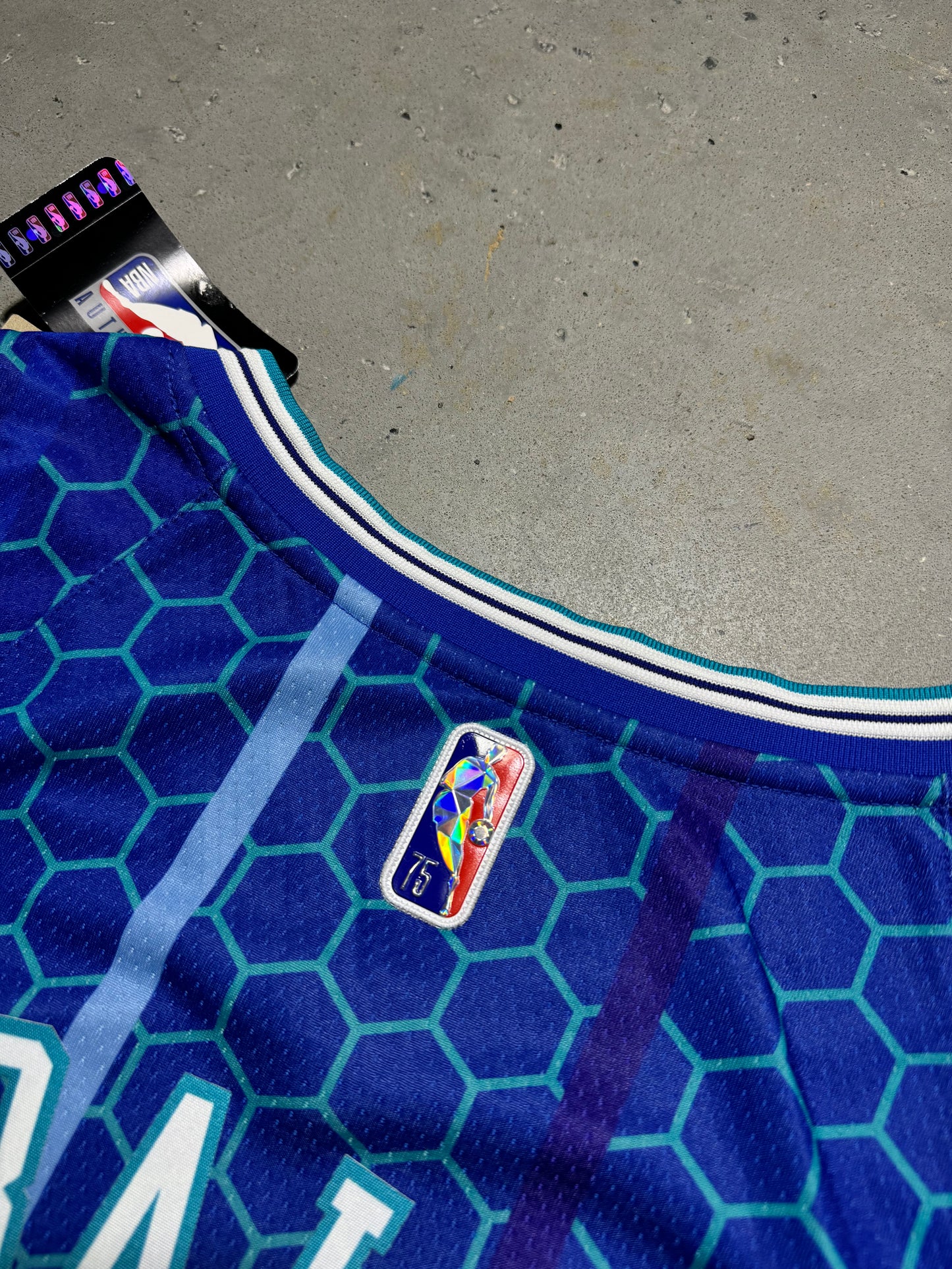 2021/2022 Charlotte Hornets LaMelo Ball City Edition 75th Anniversary NBA Jordan Swingman Jersey - Deadstock (52/XL)
