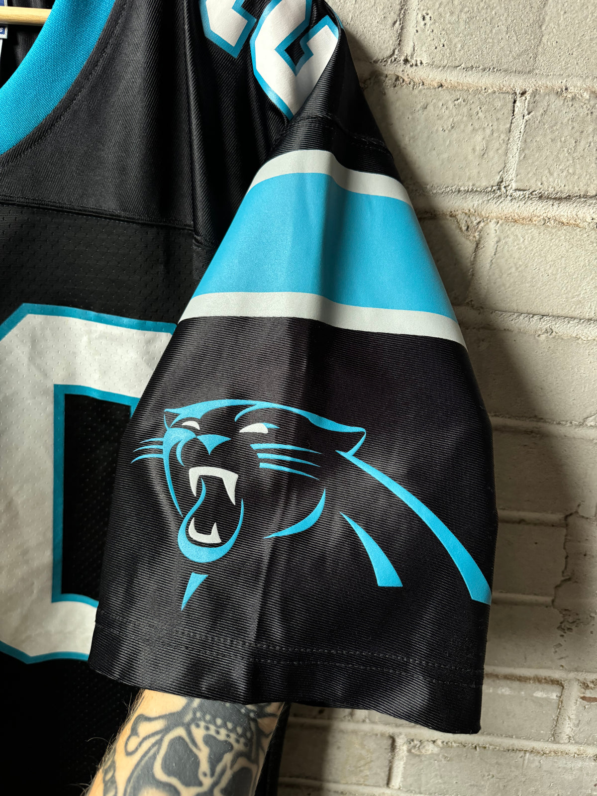 2010’s Carolina Panthers Kurt Coleman Black NFL Pro Line Jersey (Medium)
