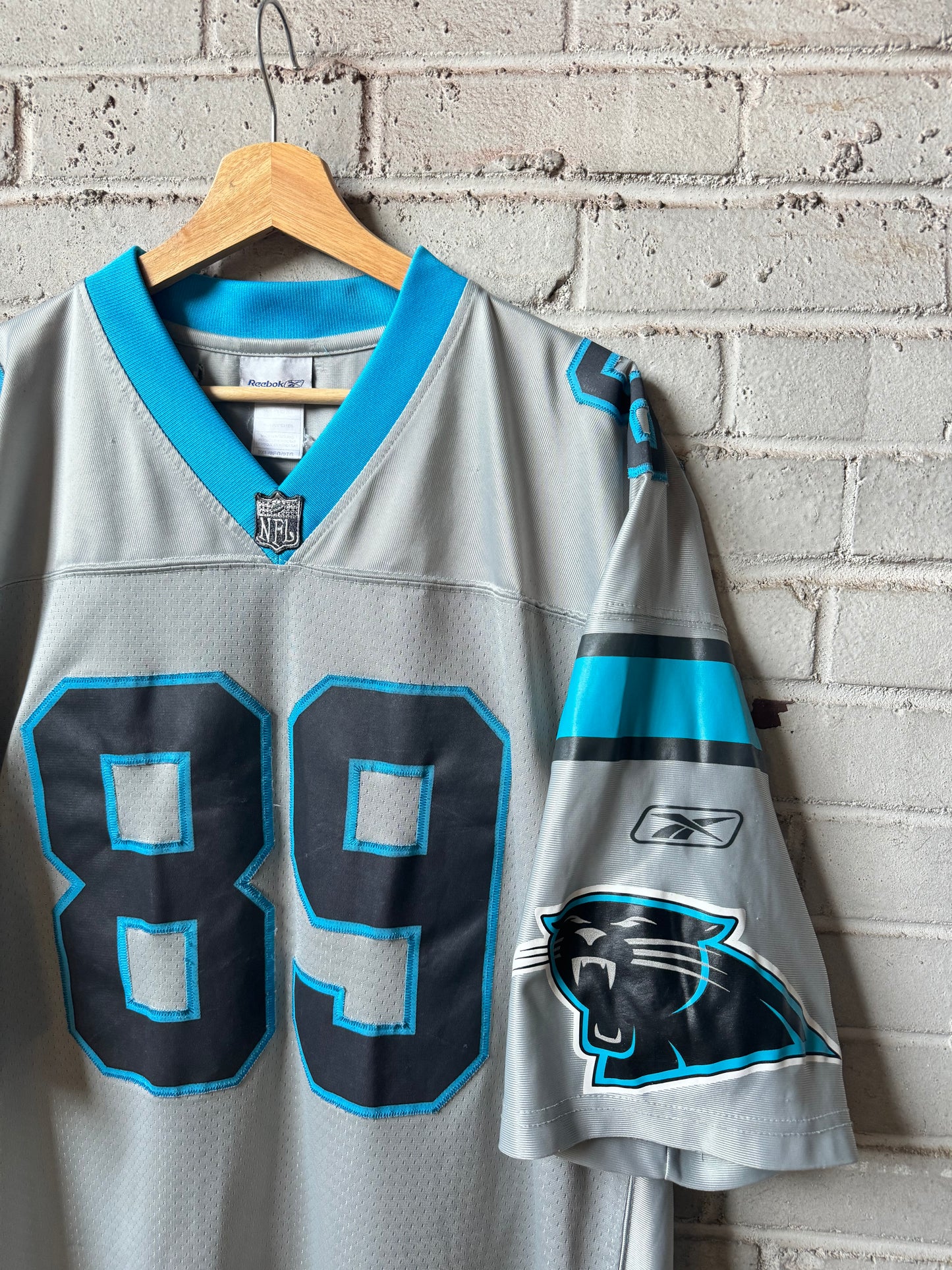 00’s Carolina Panthers Steve Smith Vintage Reebok Storm Collection NFL Jersey (XXL)