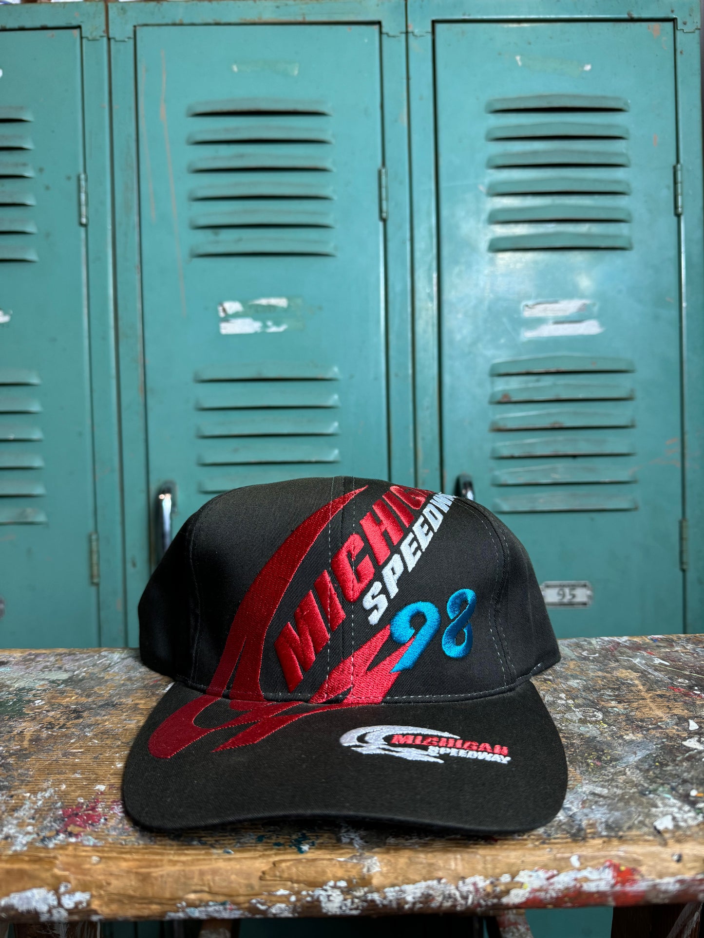 1998 Michigan Speedway Vintage NASCAR Snapback Hat (OSFA)