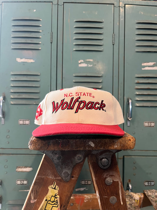 90s N.C. State Wolfpack Script Sports Specialities Vintage Hat (OSFA)