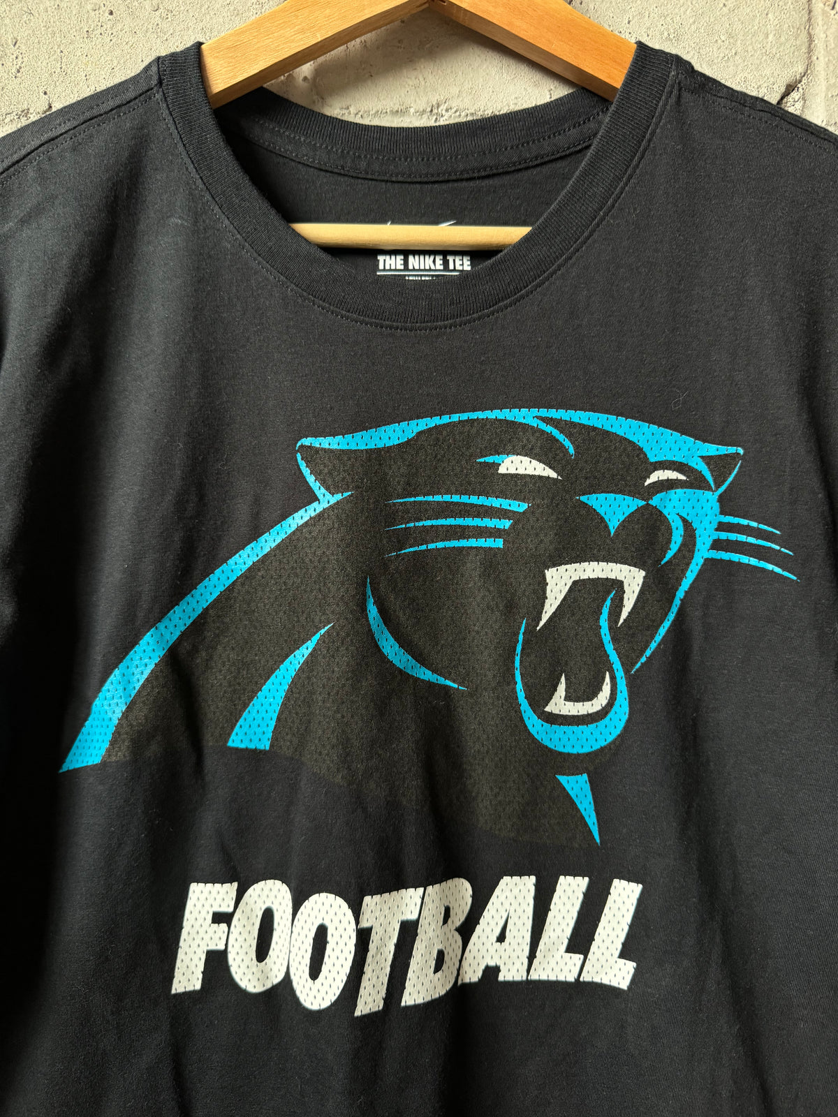 2015 Carolina Panthers Black Nike NFL Equipment Sideline Tee - Deadstock (Medium)